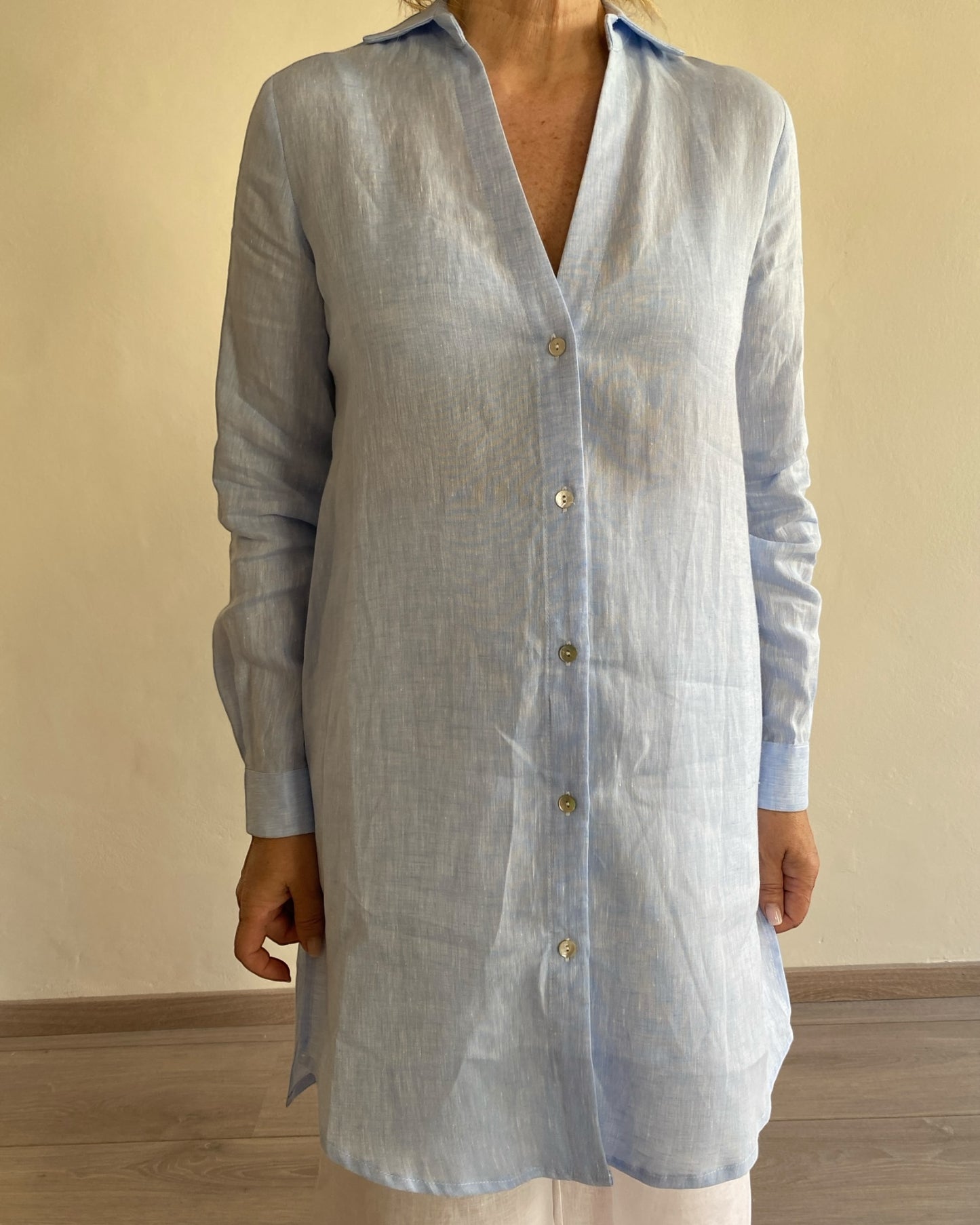 Camicia lunga GINGER CENTOLINO