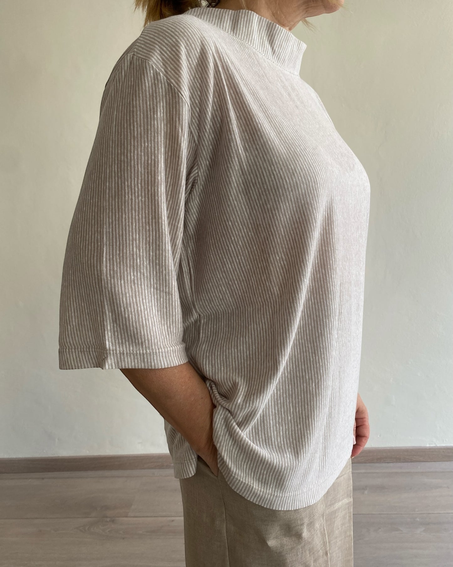 Maglia collo imbuto MARNA CENTOLINO
