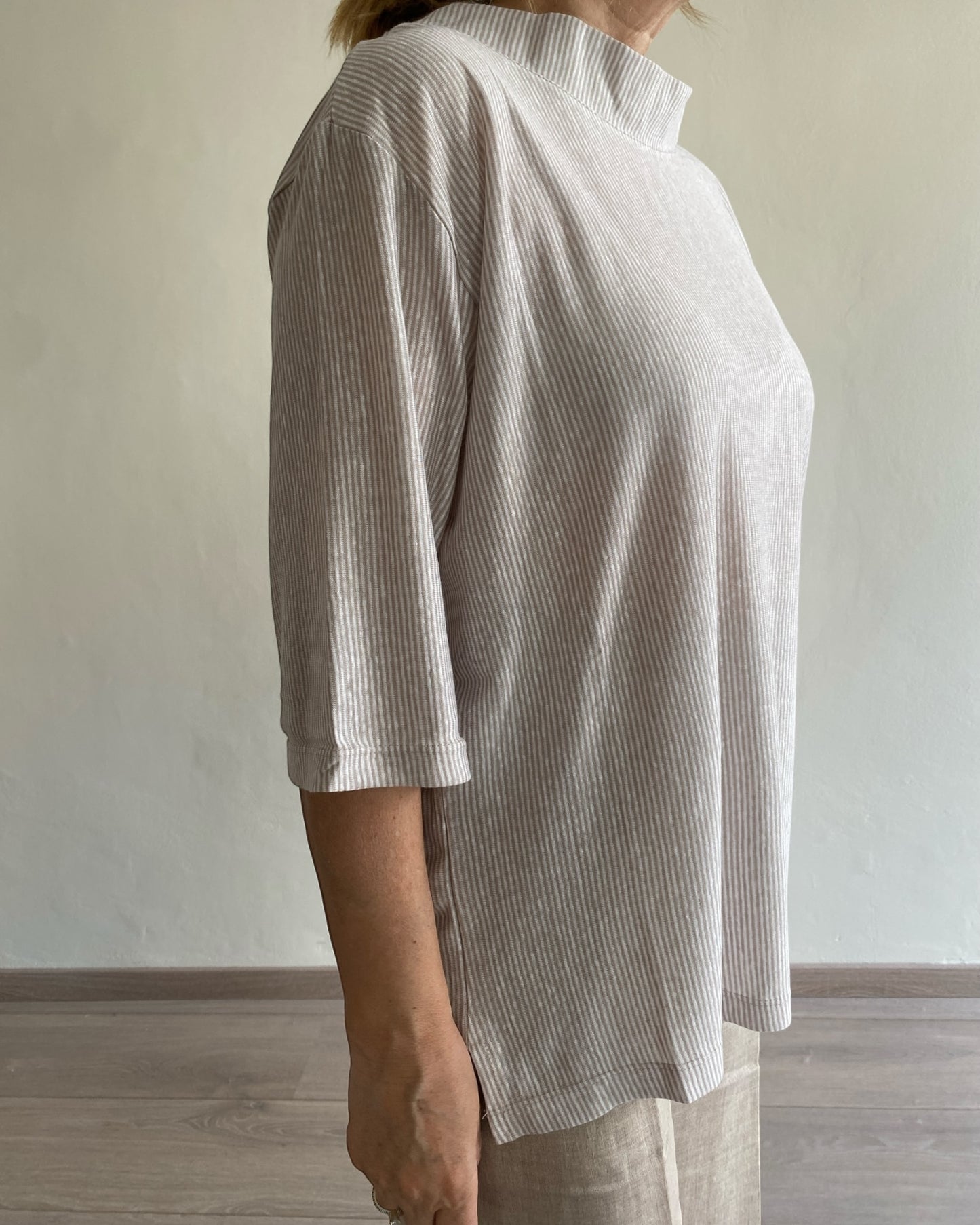 Maglia collo imbuto MARNA CENTOLINO