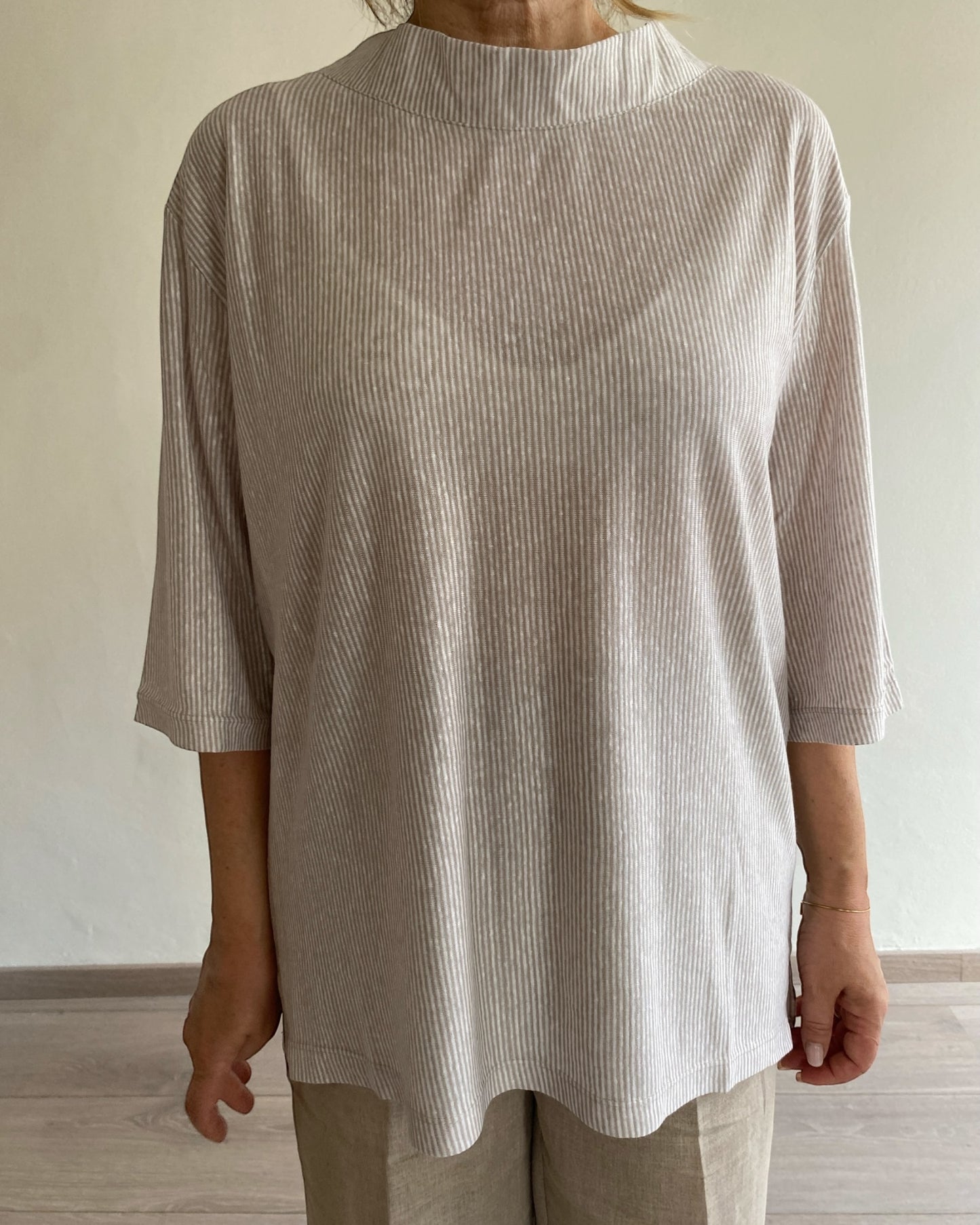 Maglia collo imbuto MARNA CENTOLINO