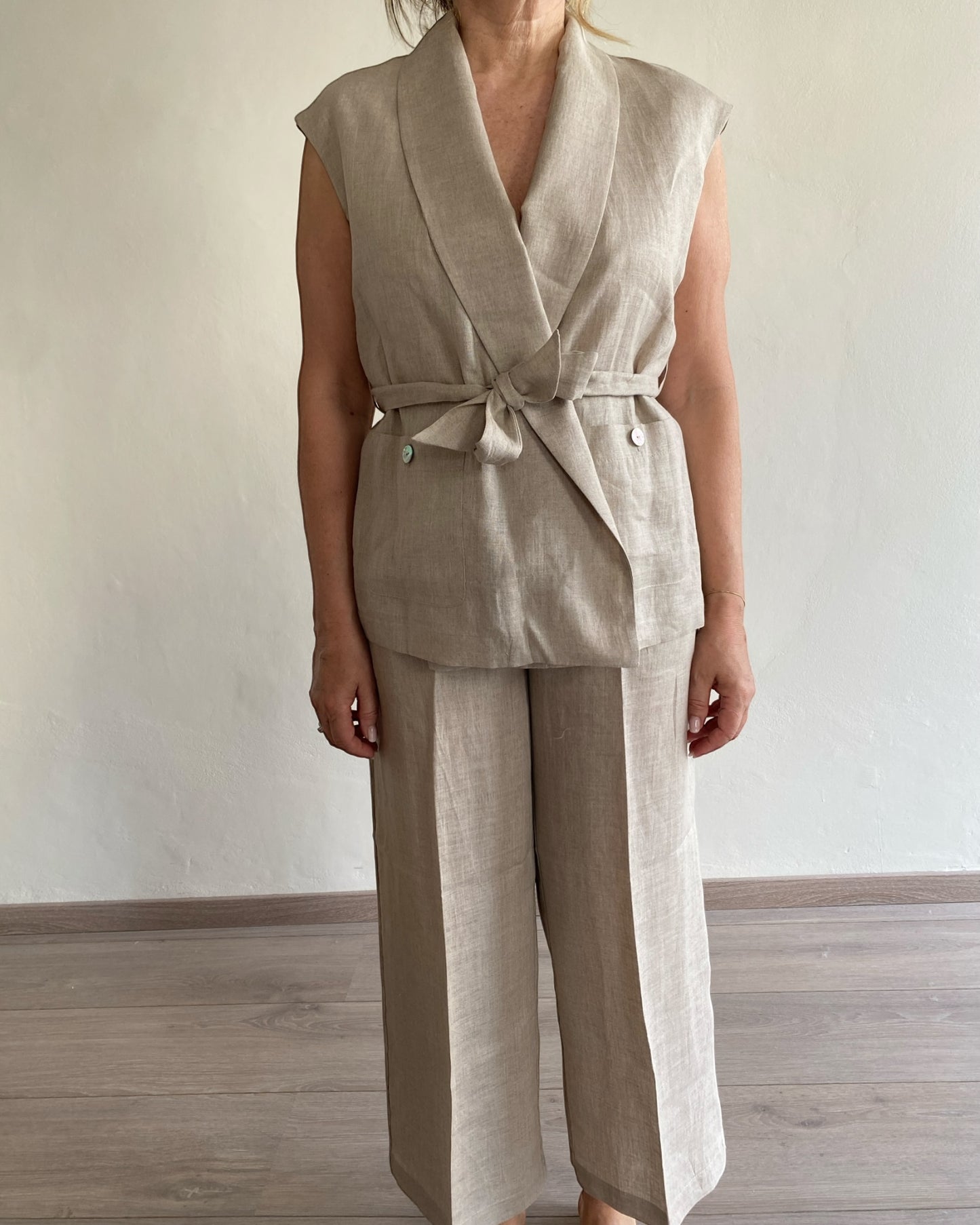 Gilet ampio con fusciacca SATURNIA CENTOLINO