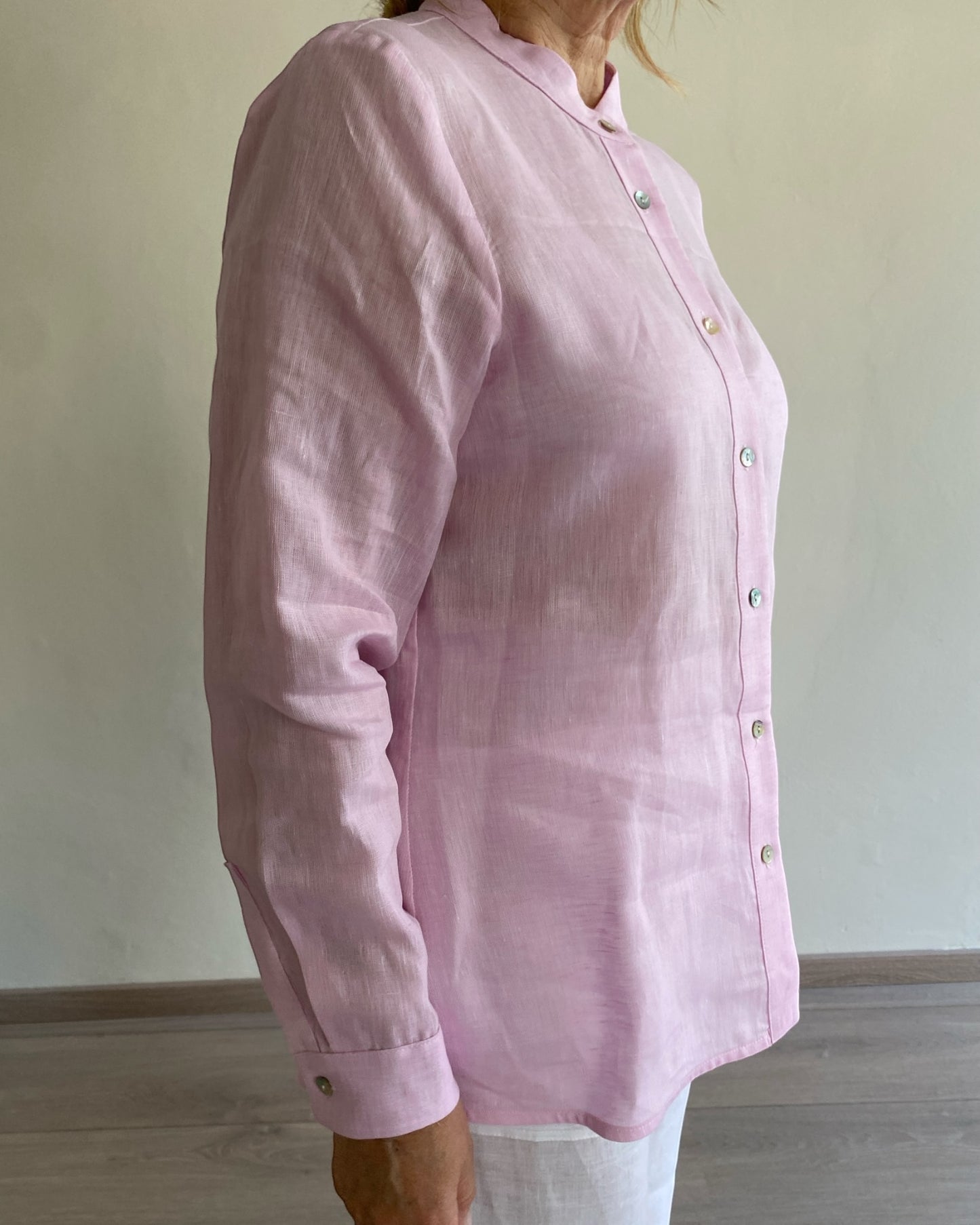 Camicia Daiana collo coreana CANIA CENTOLINO