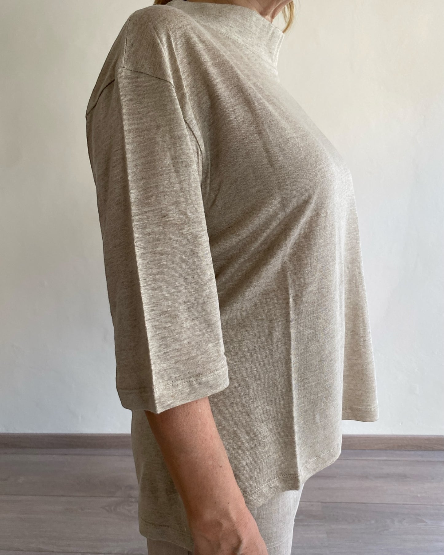 Maglia collo imbuto MARNA CENTOLINO