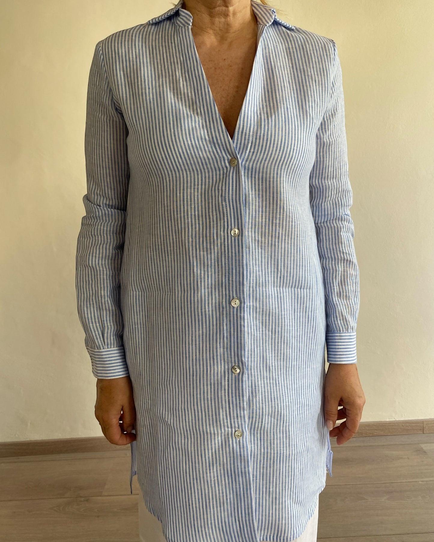 Camicia lunga GINGER CENTOLINO