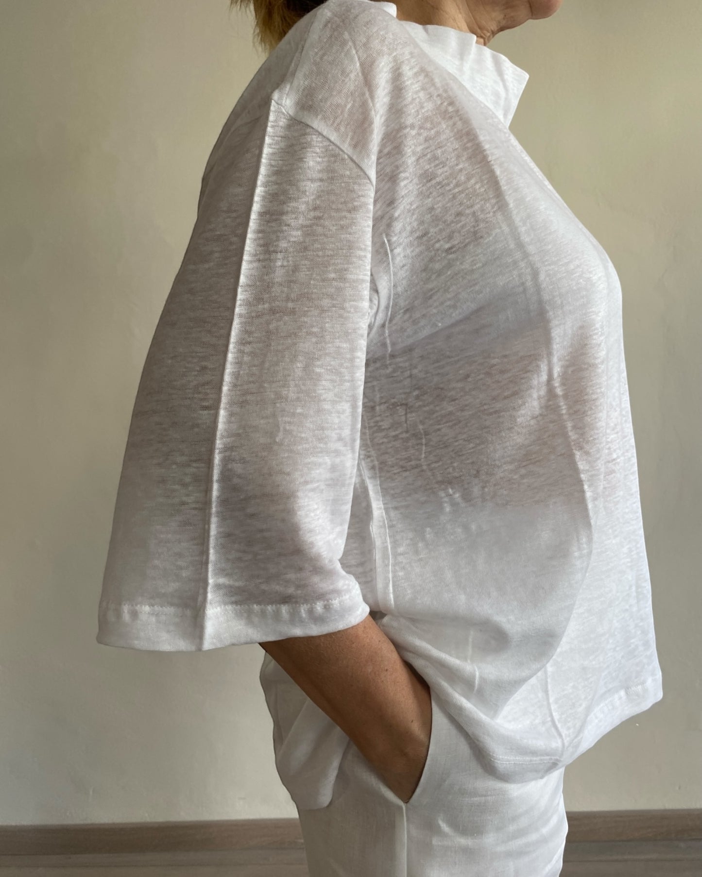 Maglia collo imbuto MARNA CENTOLINO