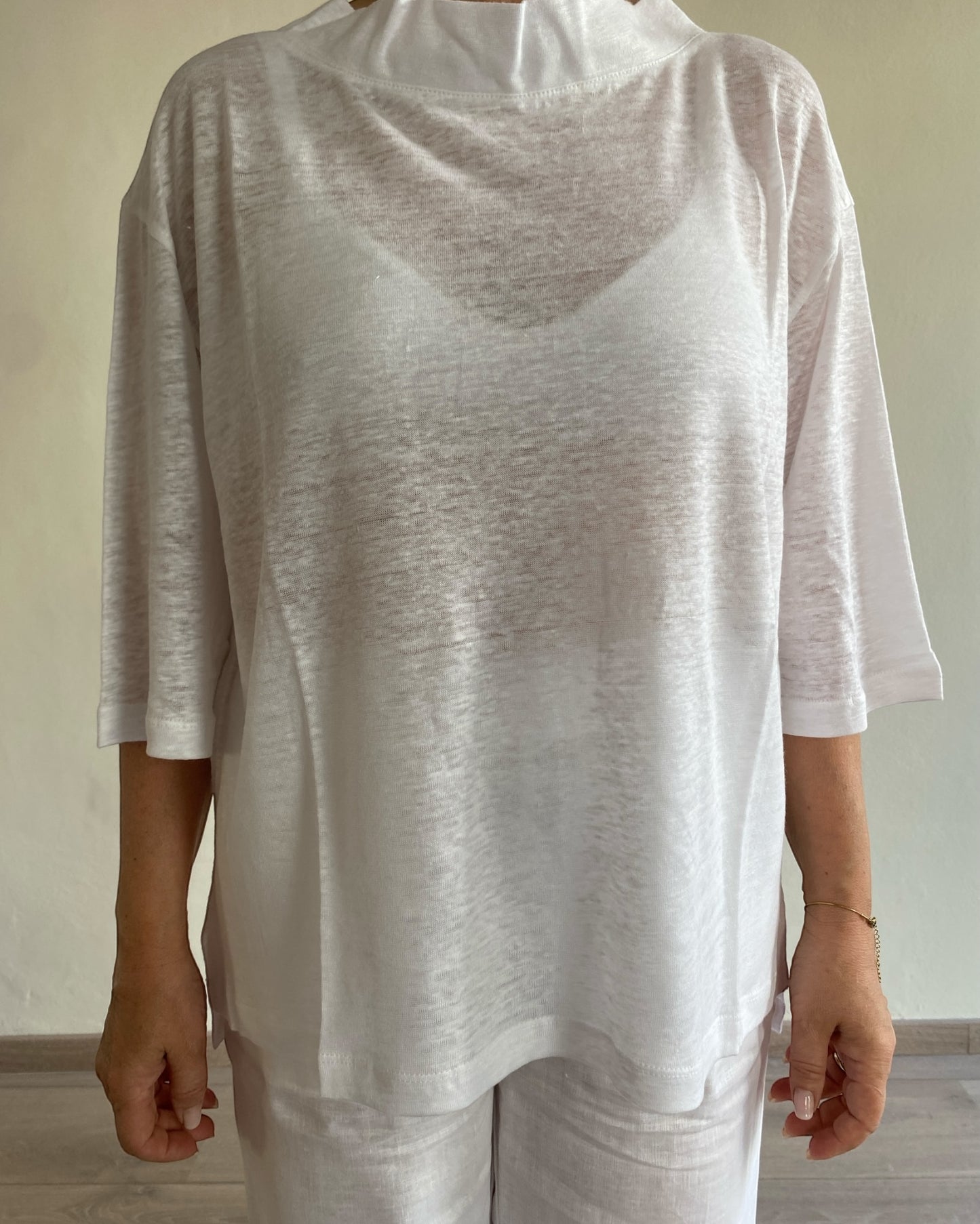 Maglia collo imbuto MARNA CENTOLINO
