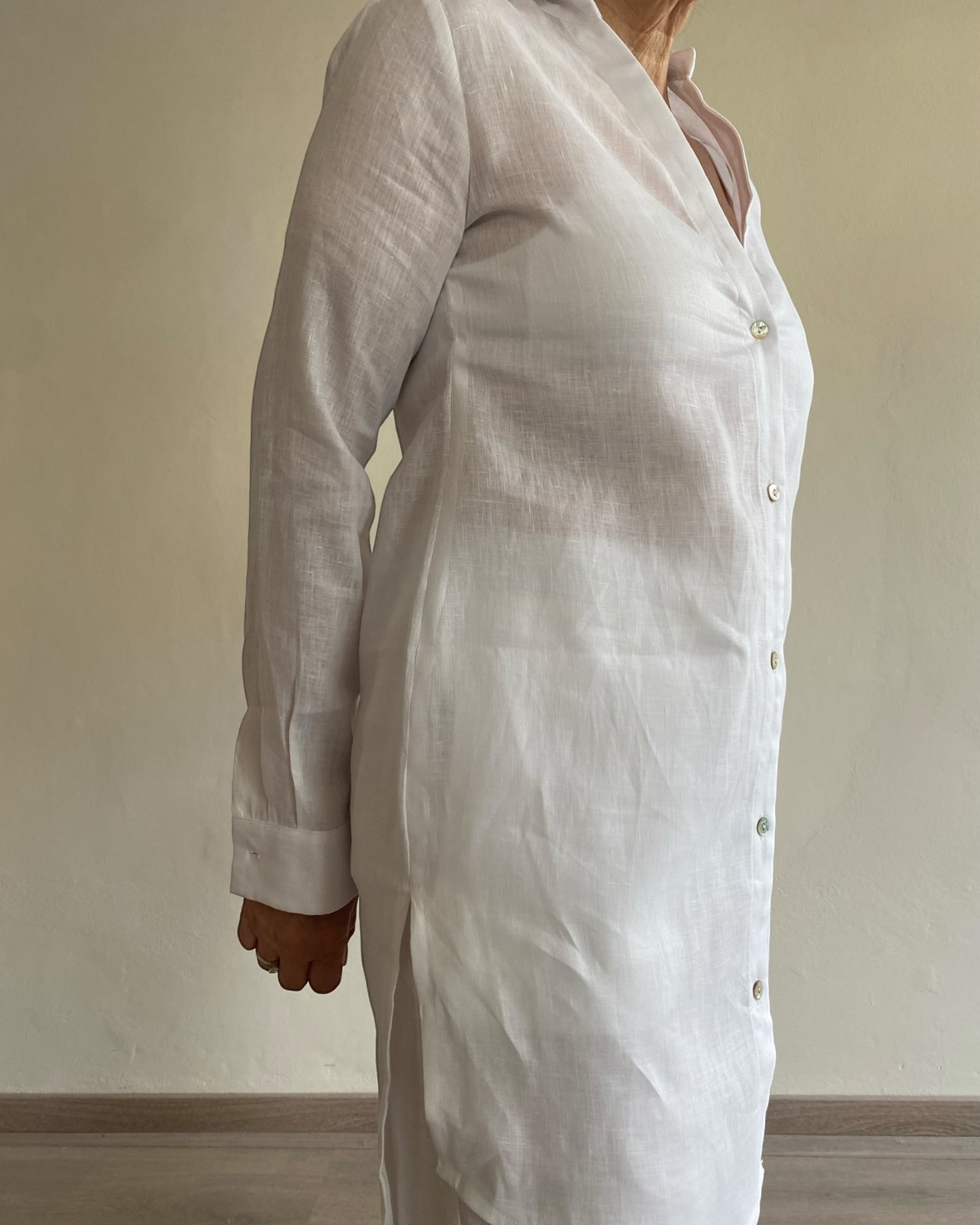 Camicia lunga GINGER CENTOLINO