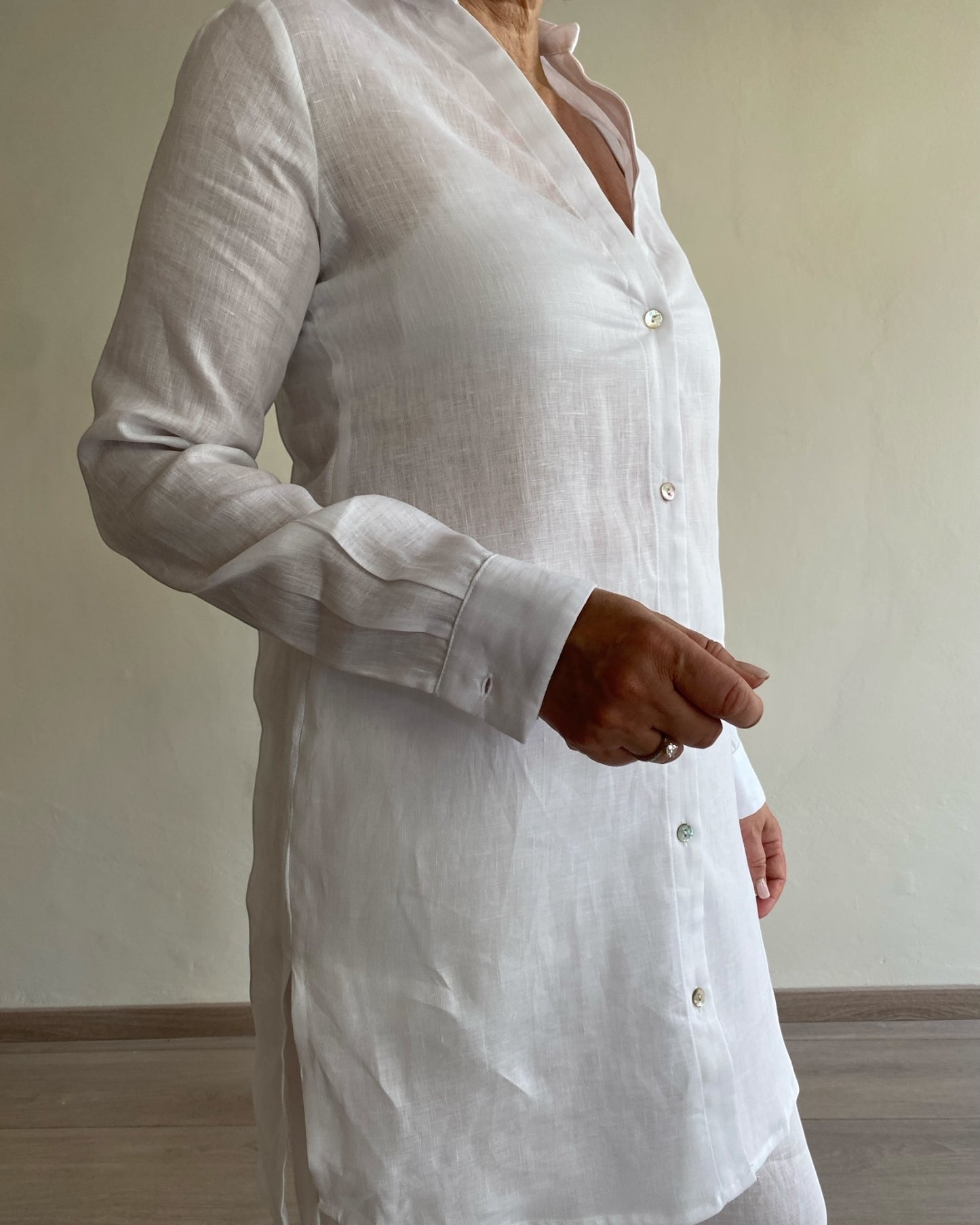 Camicia lunga GINGER CENTOLINO