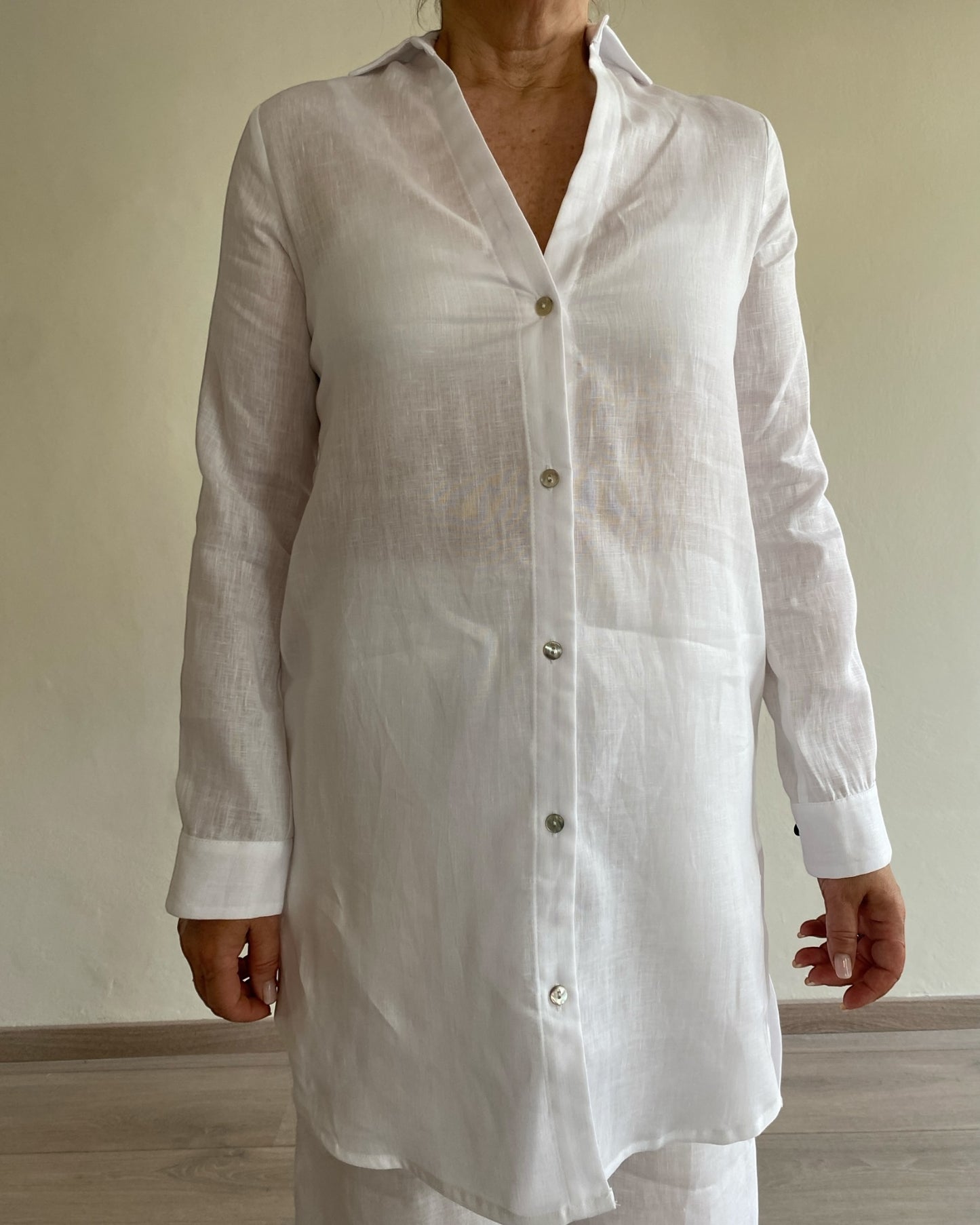 Camicia lunga GINGER CENTOLINO