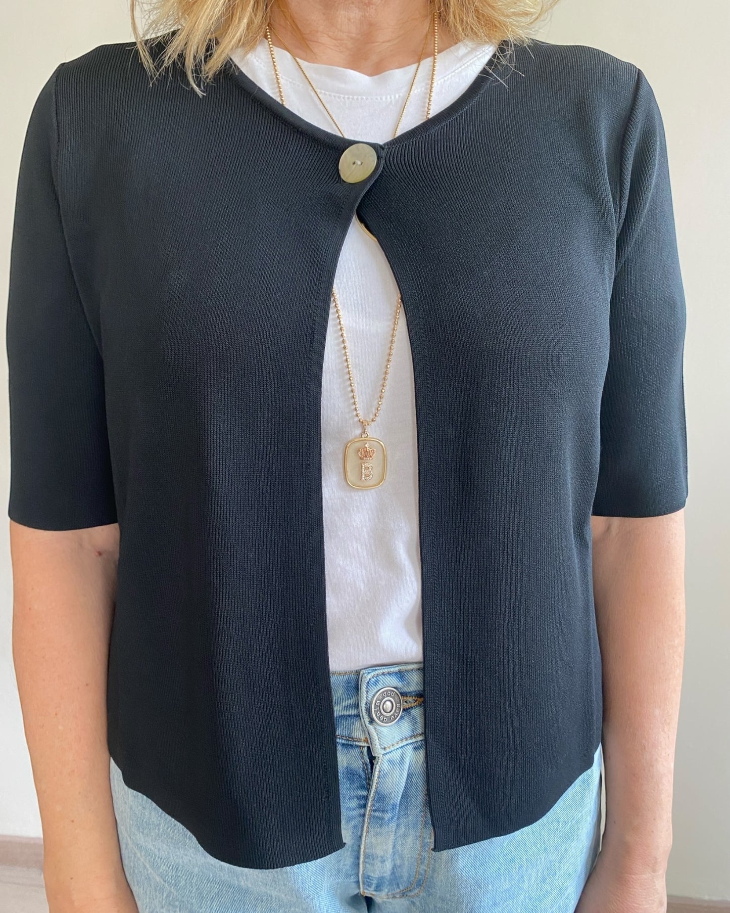 Cardigan a un bottone art. JN0990 CHEAP&CHIP