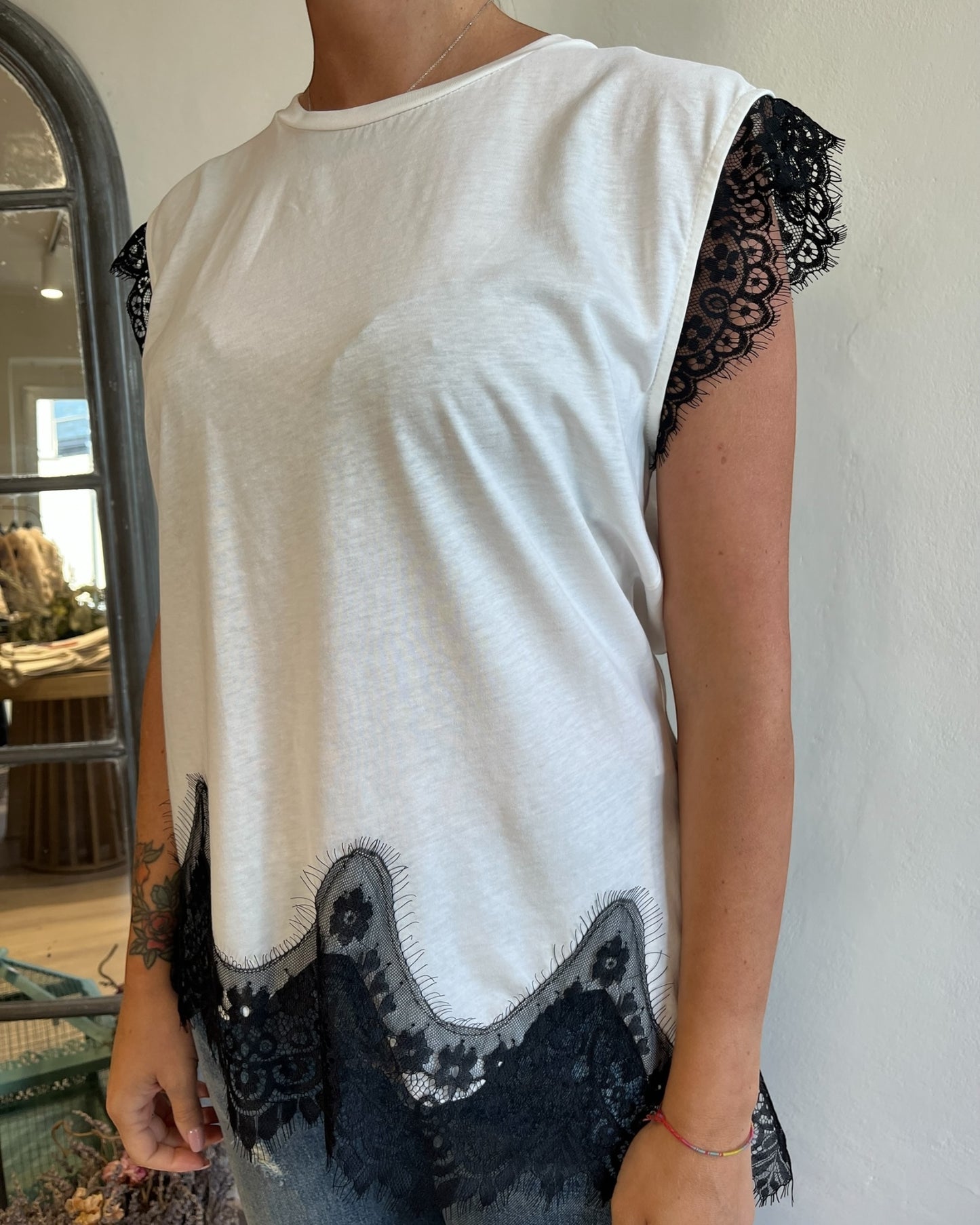 Maglia pizzo art. W25M538 TENSIONE IN