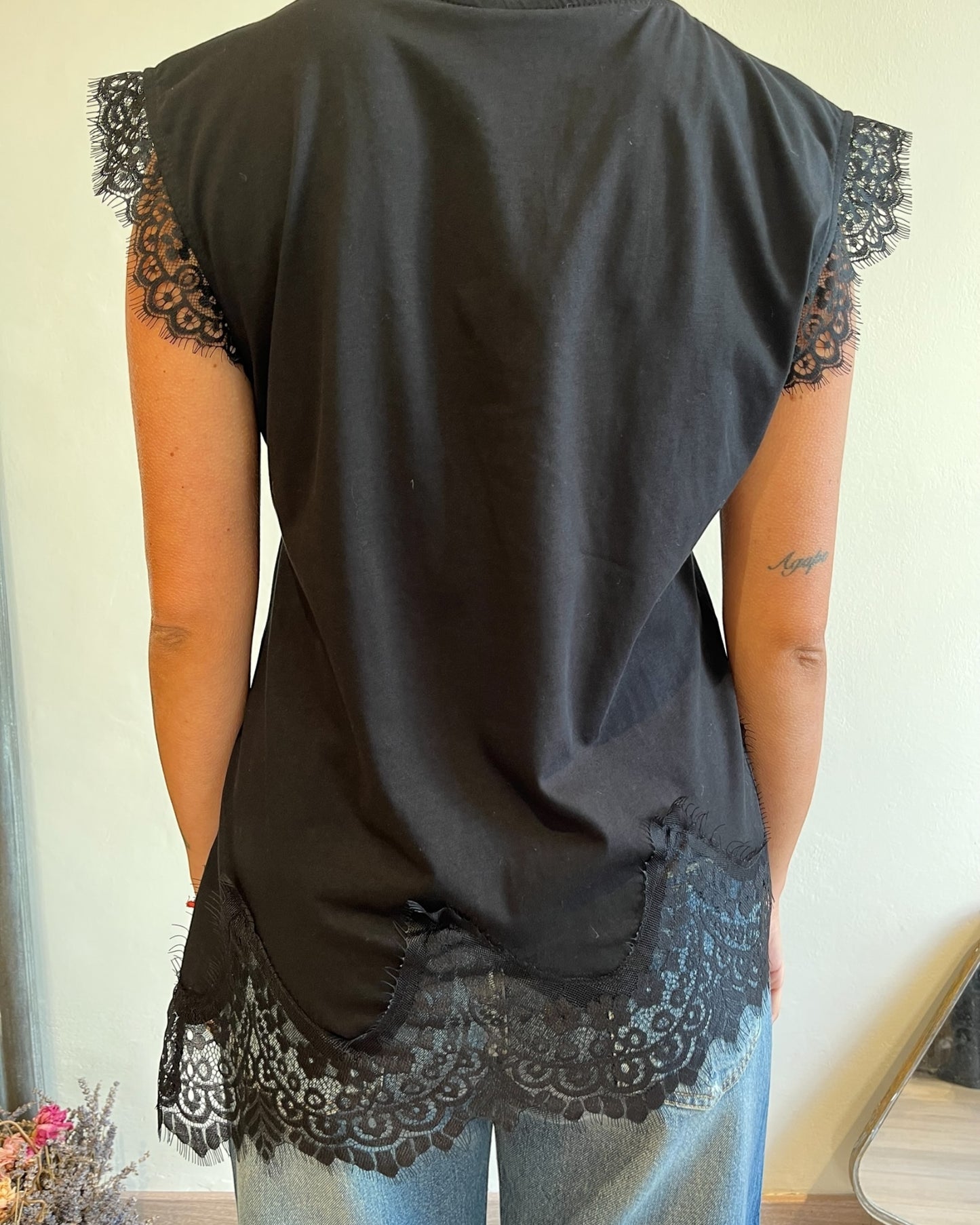 Maglia pizzo art. W25M538 TENSIONE IN