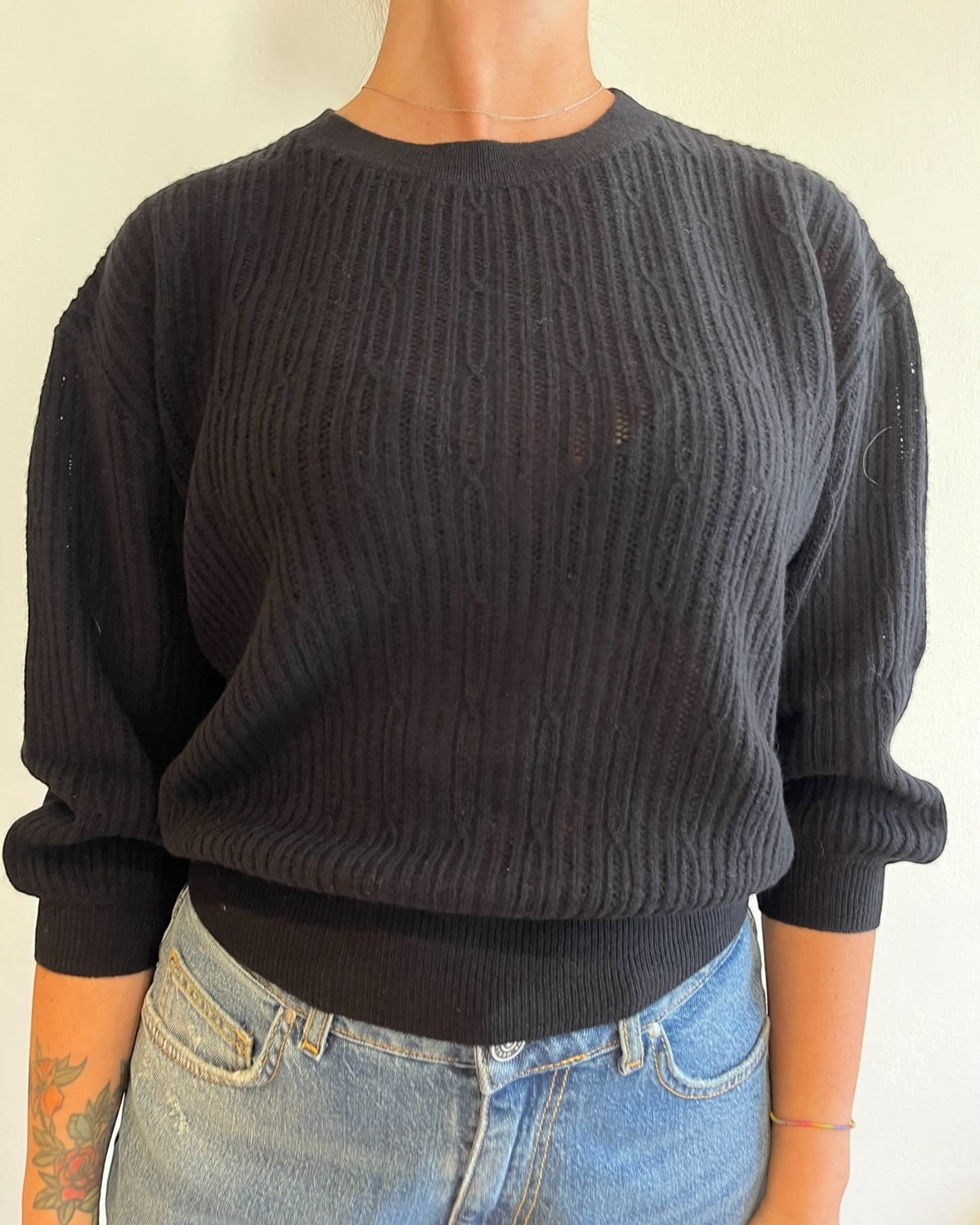 Maglia crop manica 3/4 art. WL1011 MOTEL