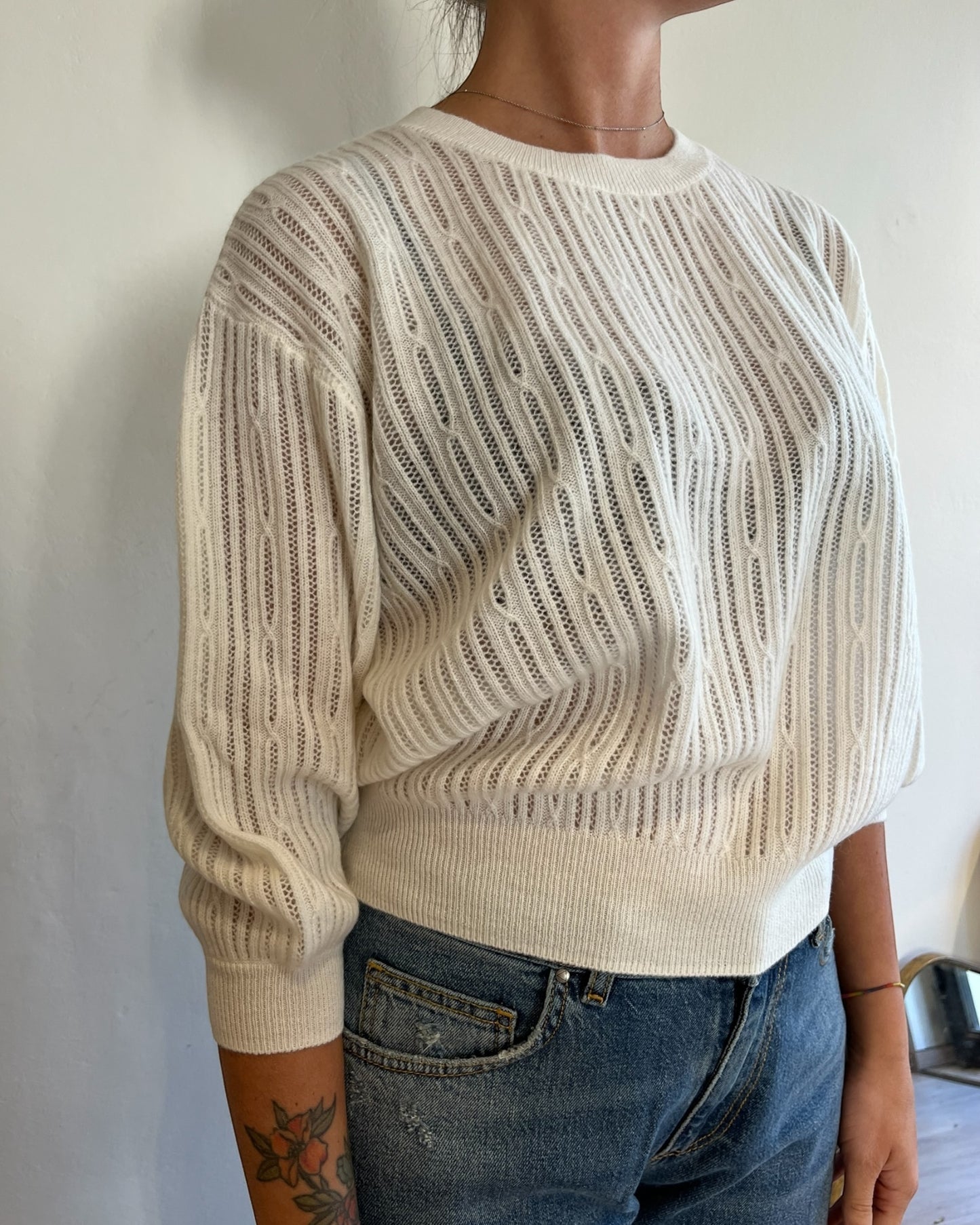 Maglia crop manica 3/4 art. WL1011 MOTEL