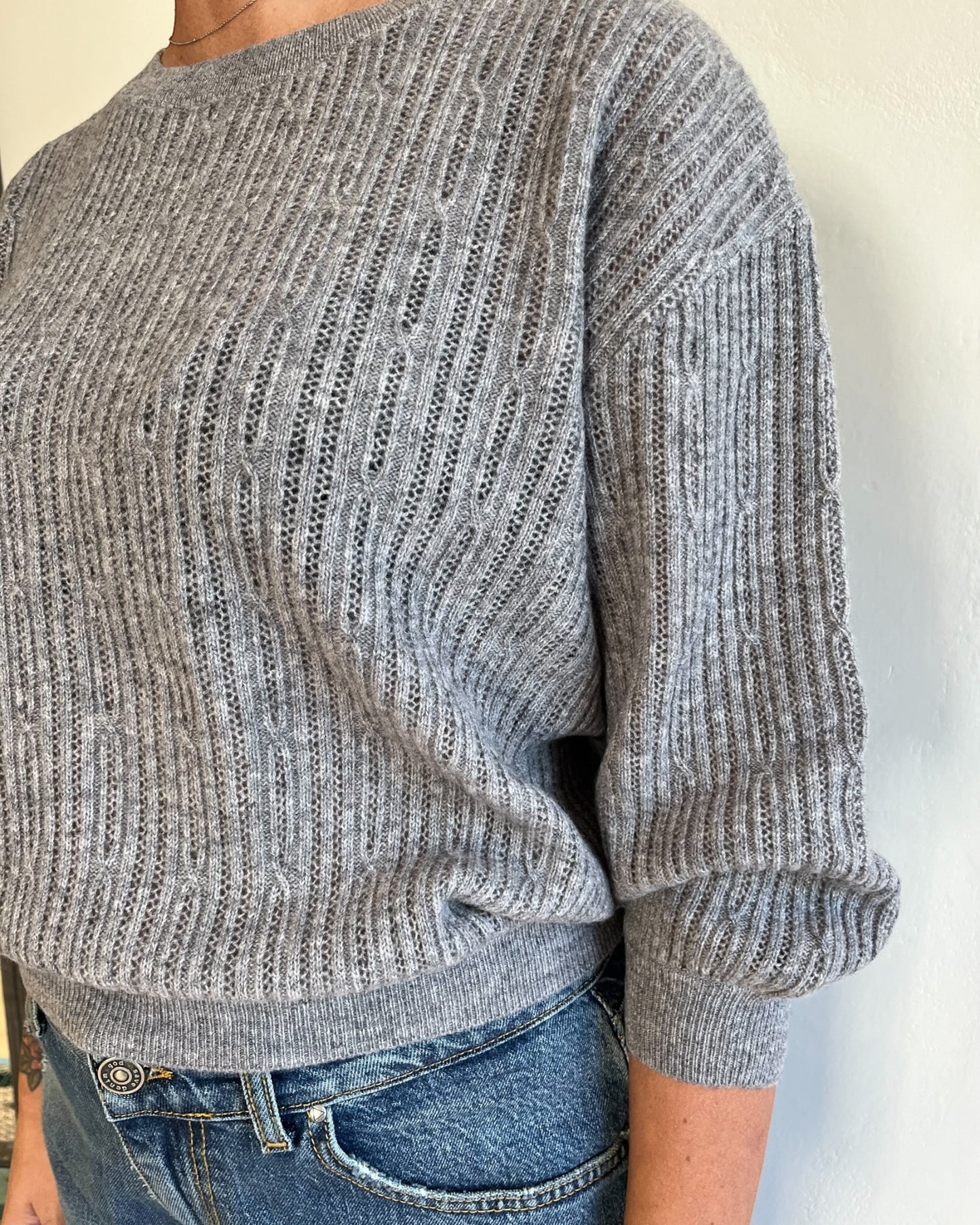 Maglia crop manica 3/4 art. WL1011 MOTEL
