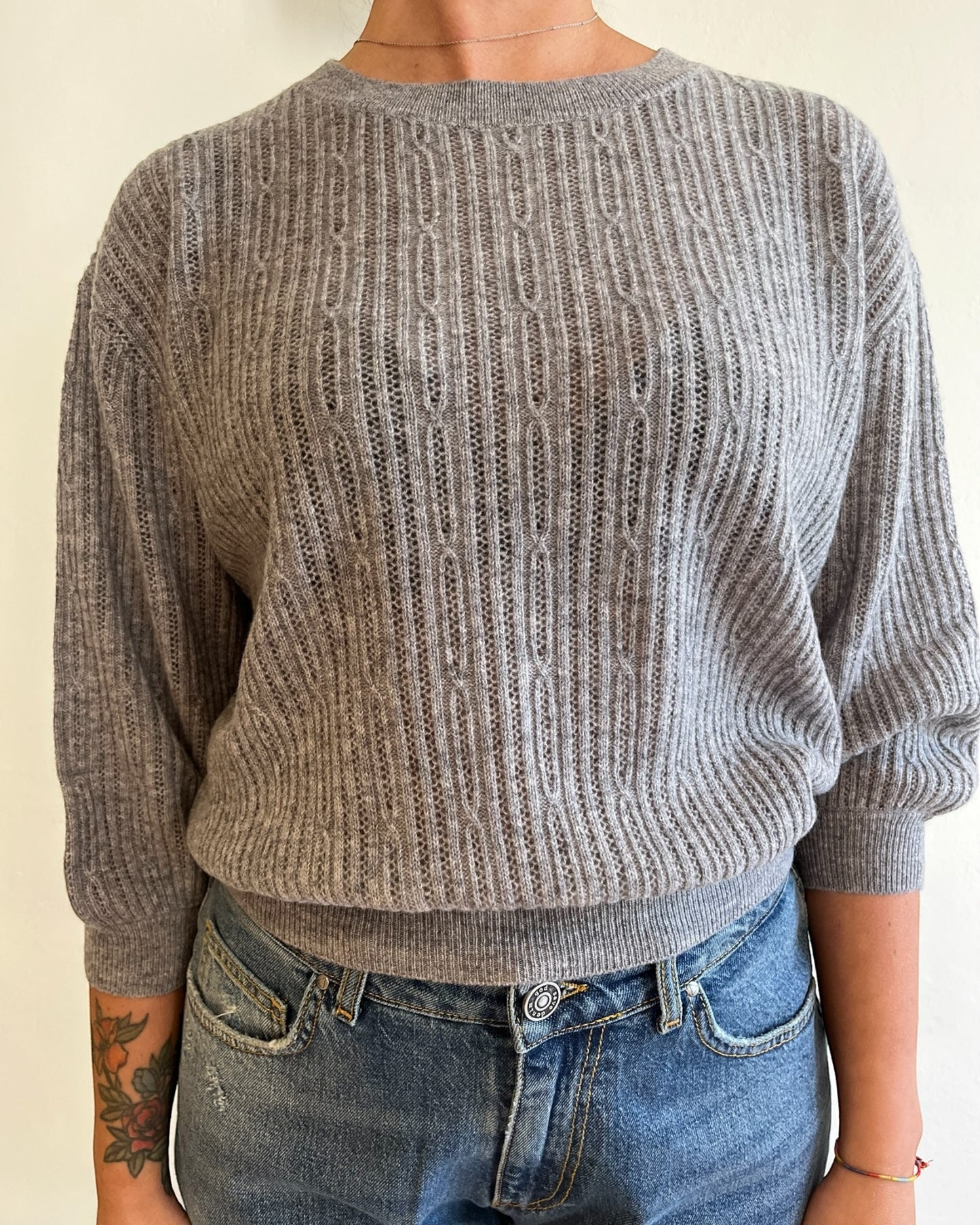 Maglia crop manica 3/4 art. WL1011 MOTEL