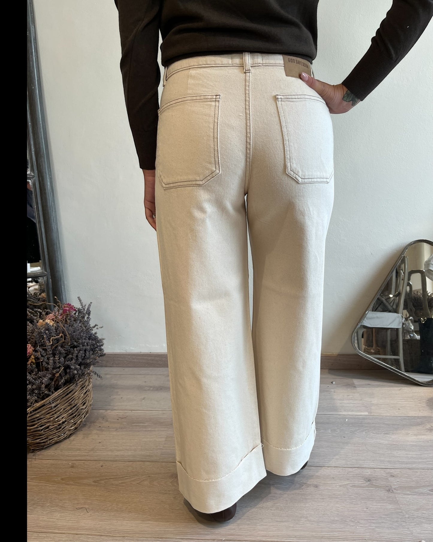 Pantalone cropped art. ERMES GSS