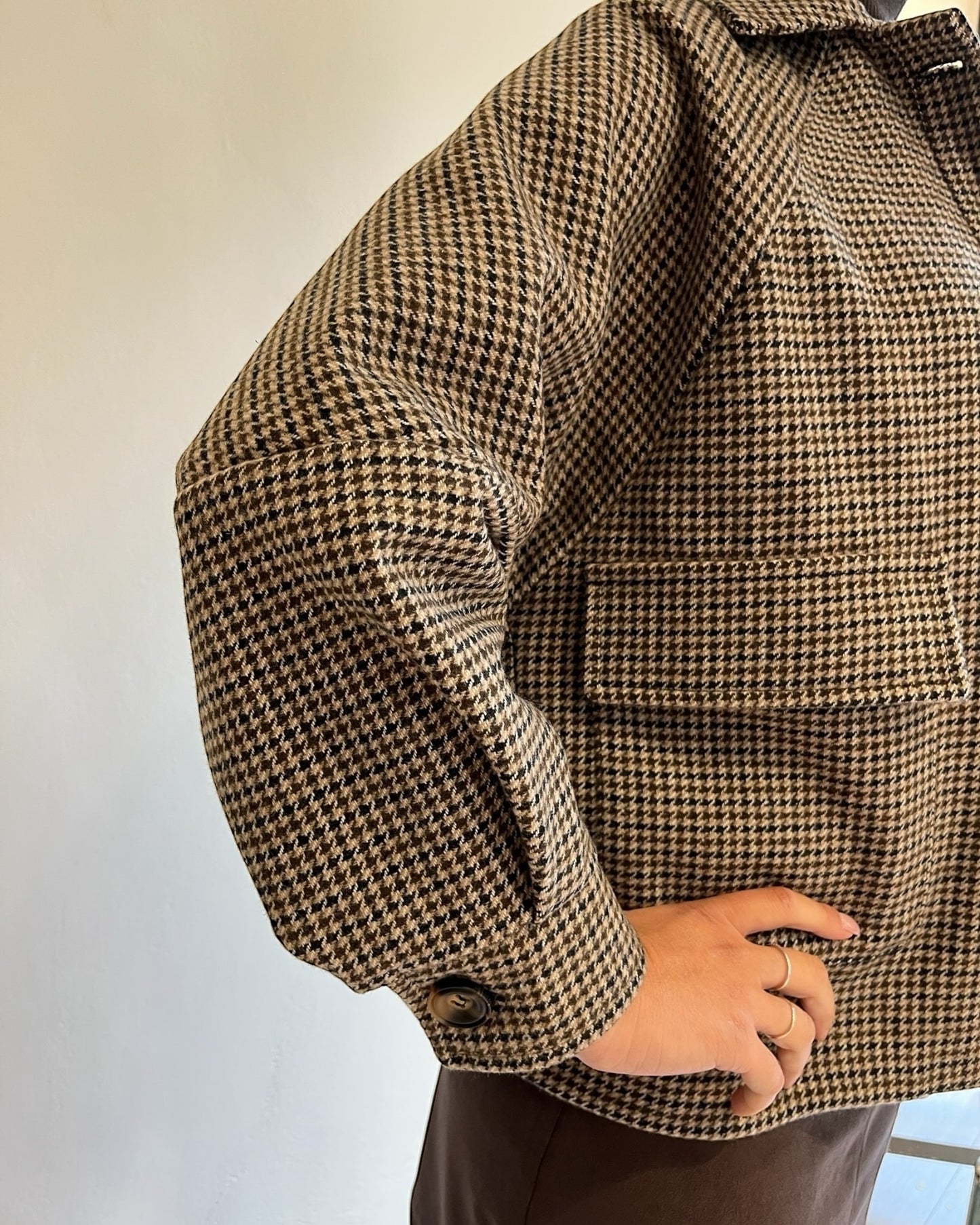 Bomber pied de poul art. AI25-7048CAMP TENSIONE IN
