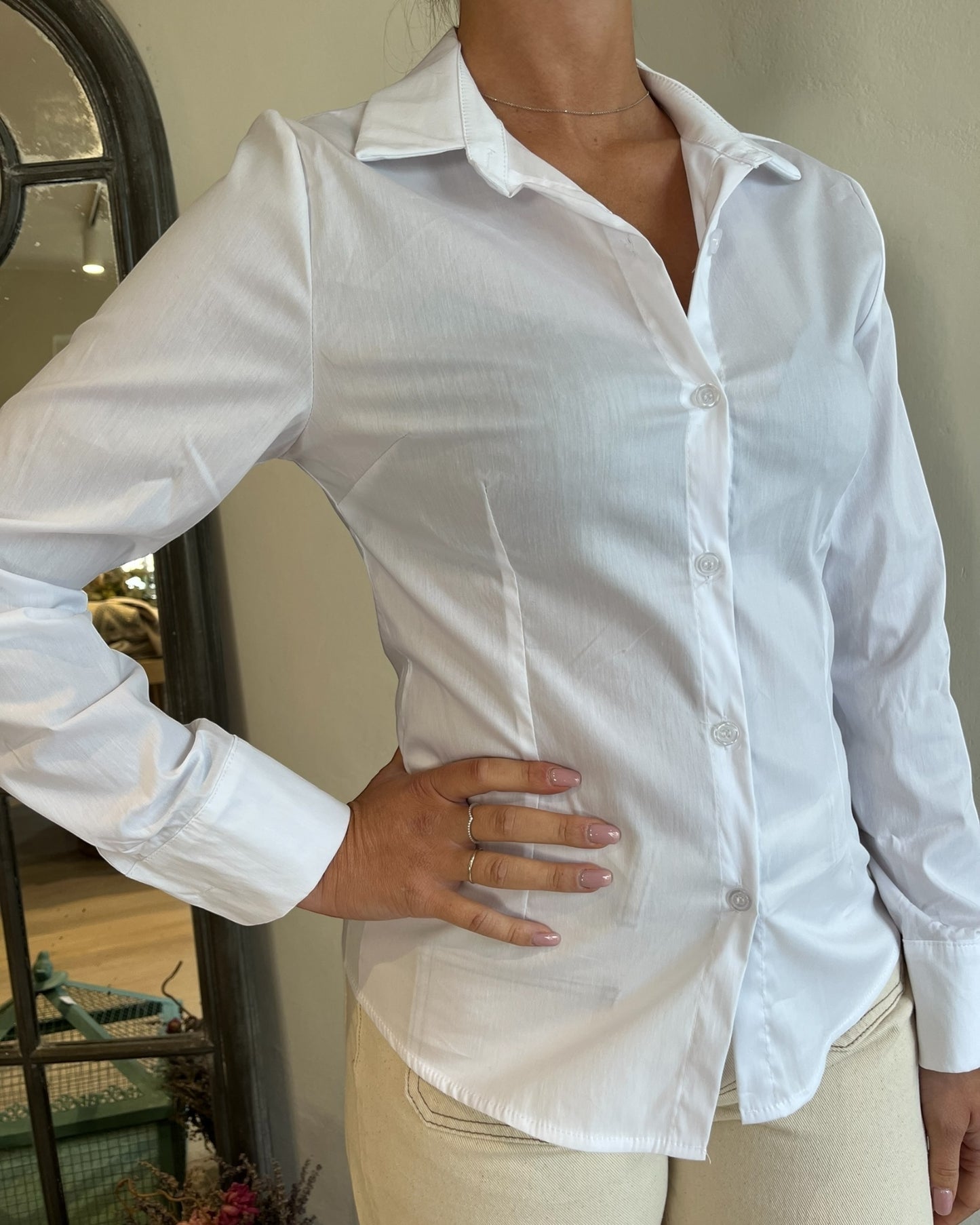 Camicia classica sfiancata art. 6036 CHEAP&CHIC