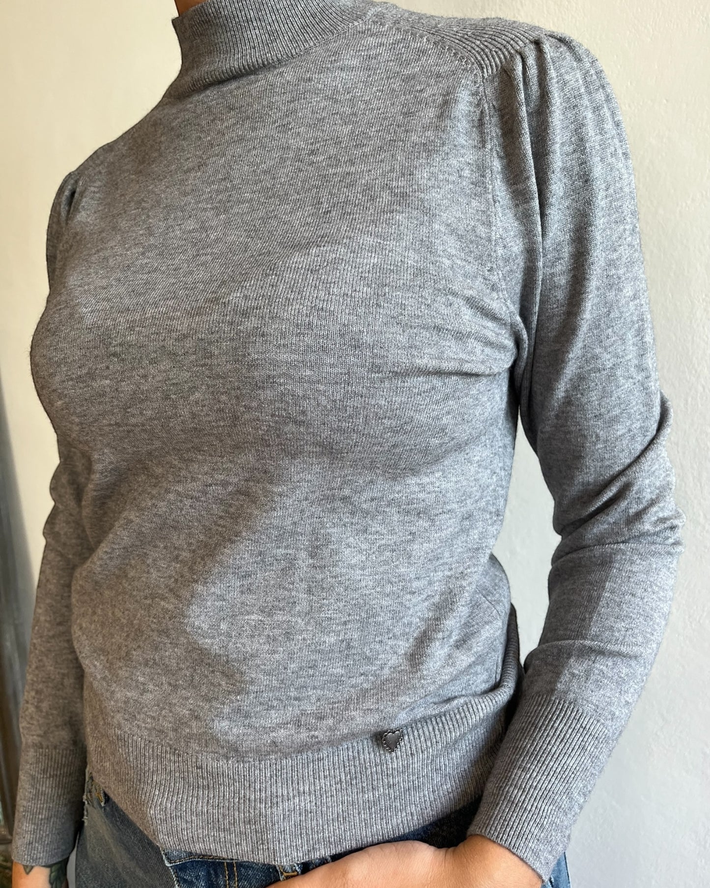 Maglia spallina arricciata art. 31433 CHEAP&CHIC