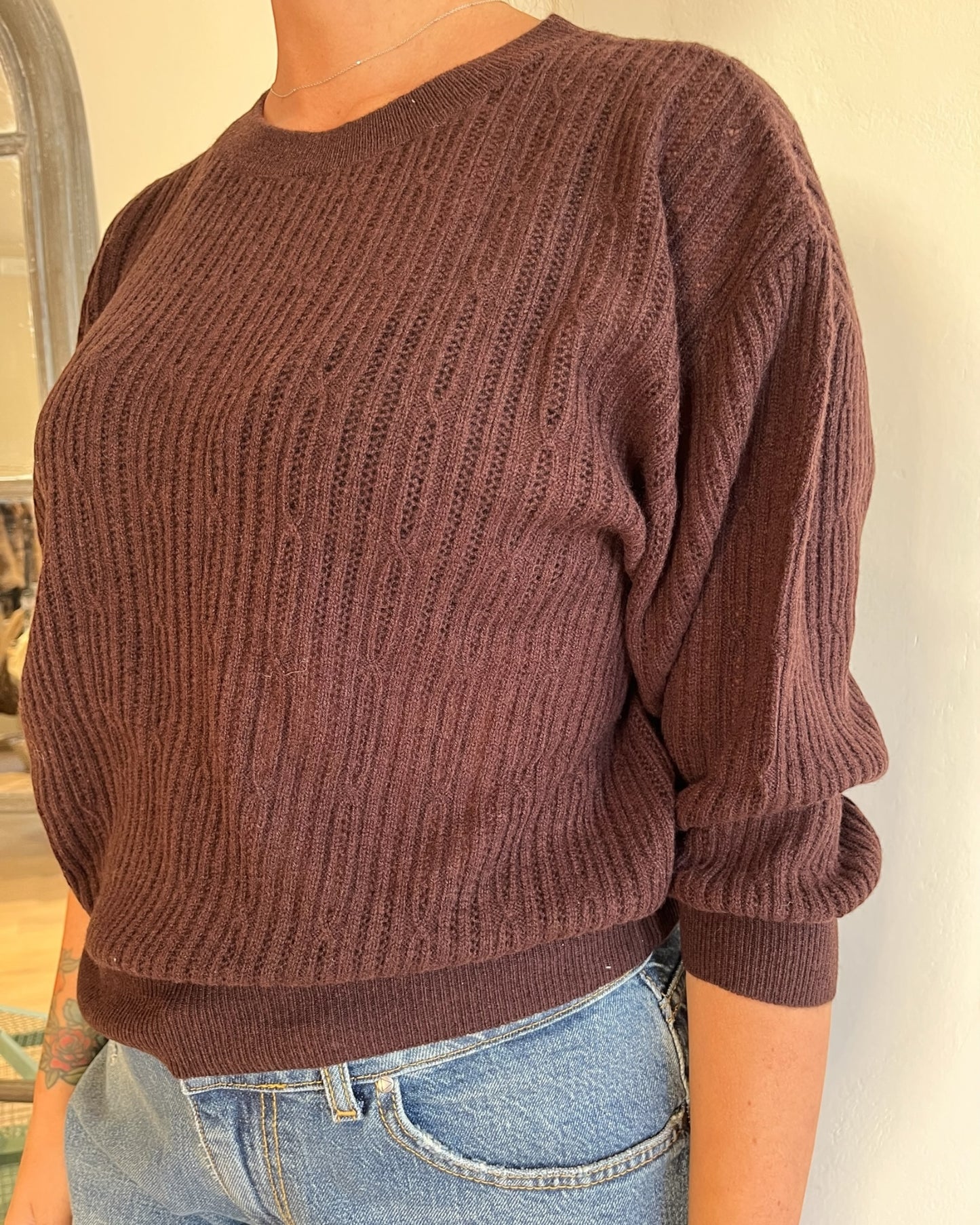 Maglia crop manica 3/4 art. WL1011 MOTEL