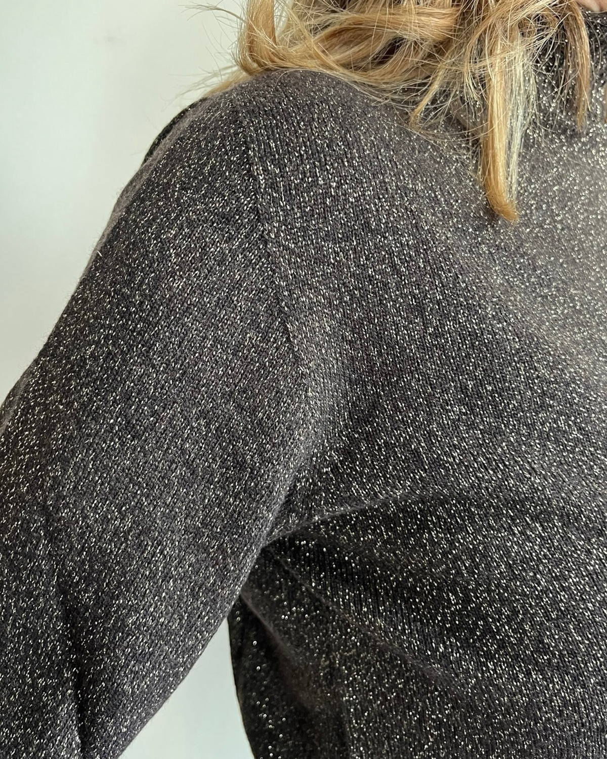 Maglia dolcevita con lurex art S69YBG QUISTELLO