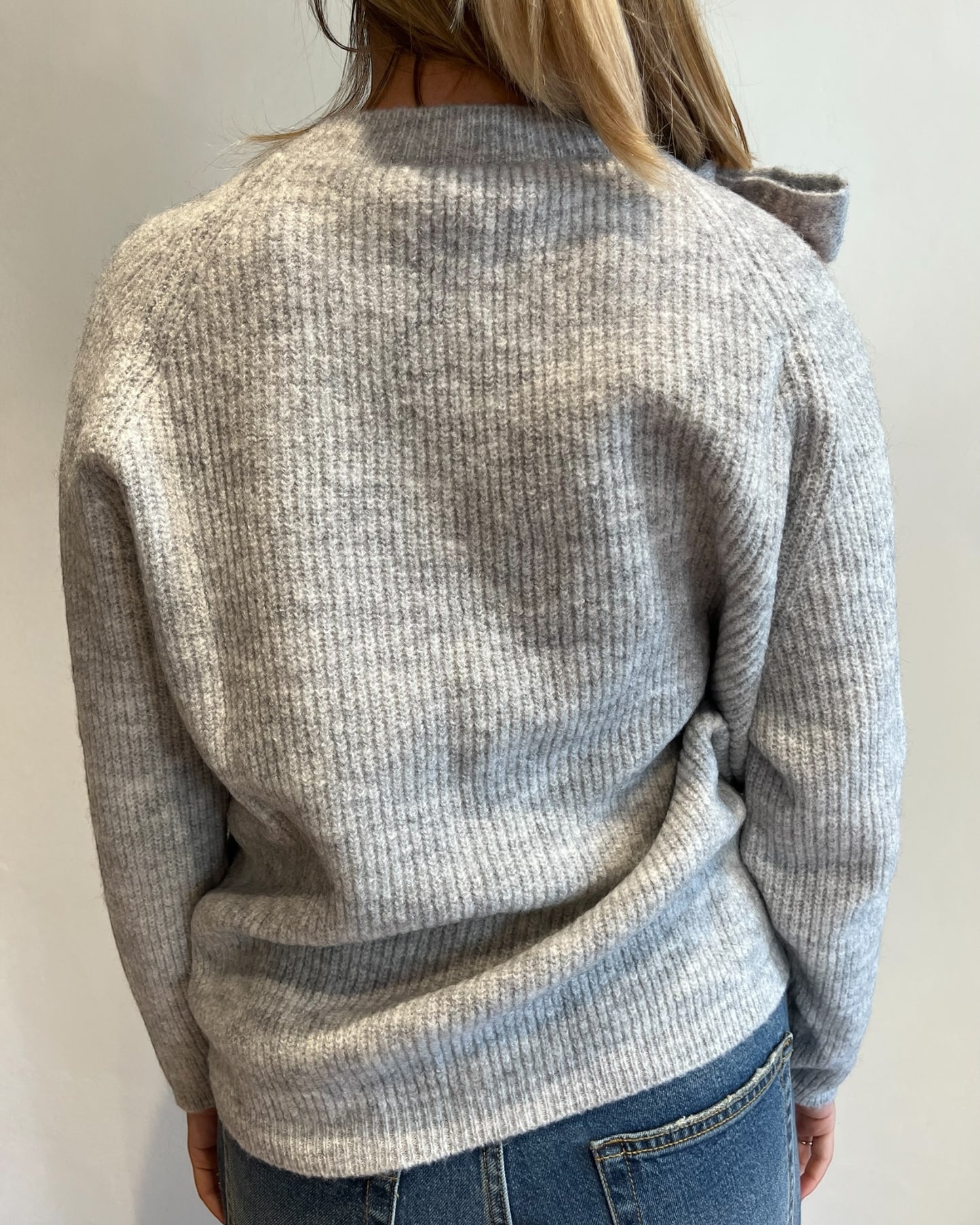Maglia fiocco su collo art. 77254F VICOLO