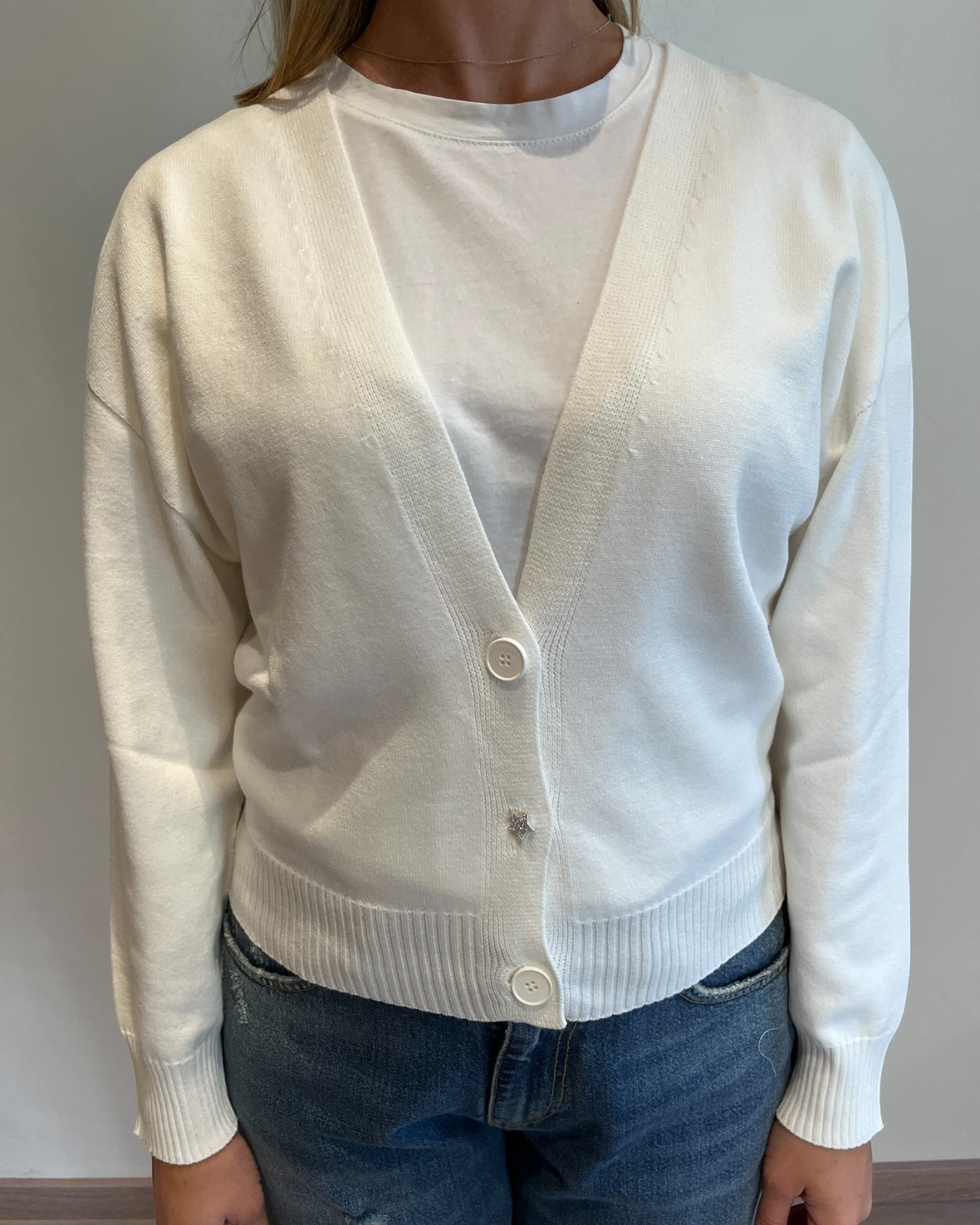 Cardigan crop art. 77164F VICOLO