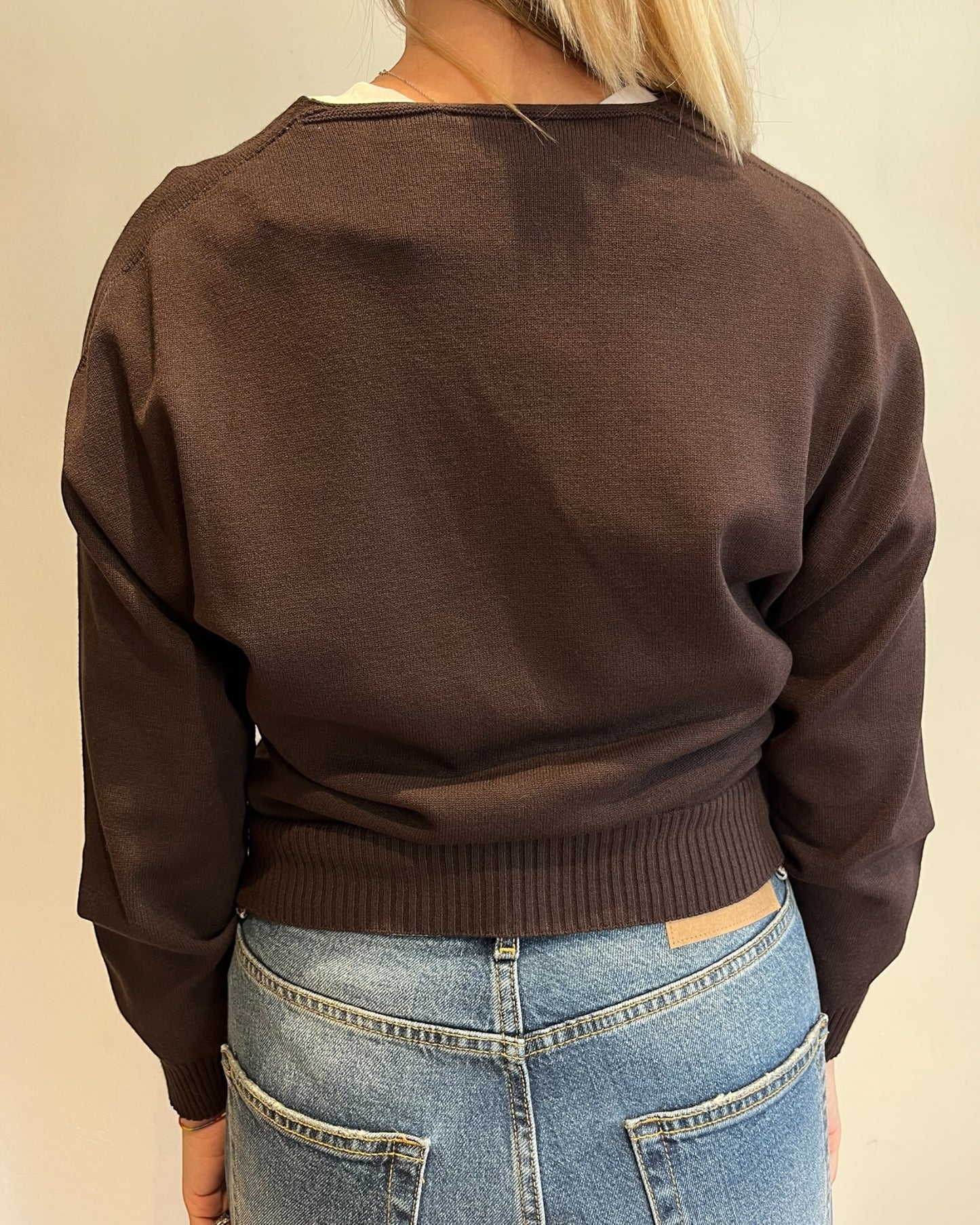 Cardigan crop art. 77164F VICOLO