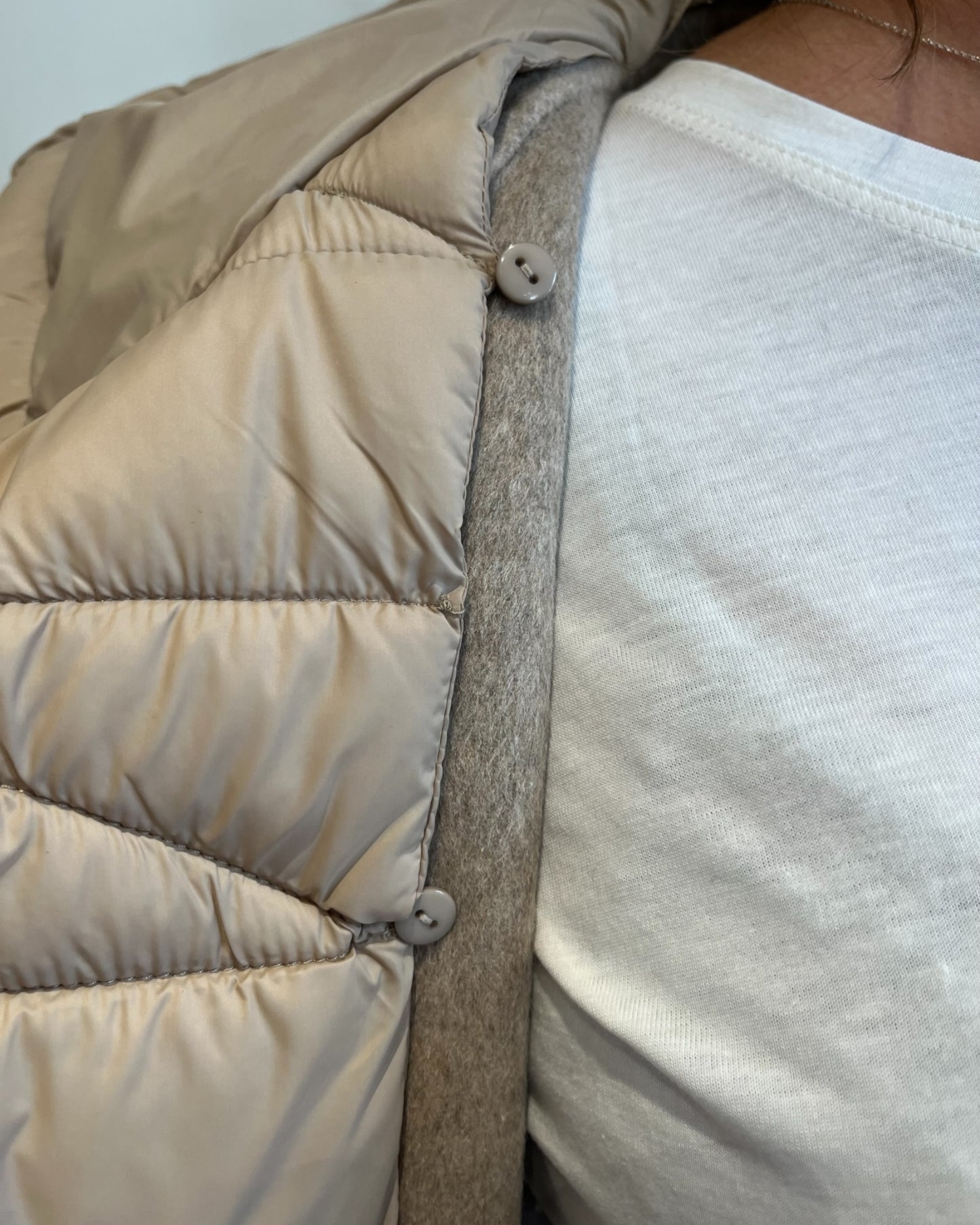 Cappotto piumino con cintura art. TF0028 VICOLO