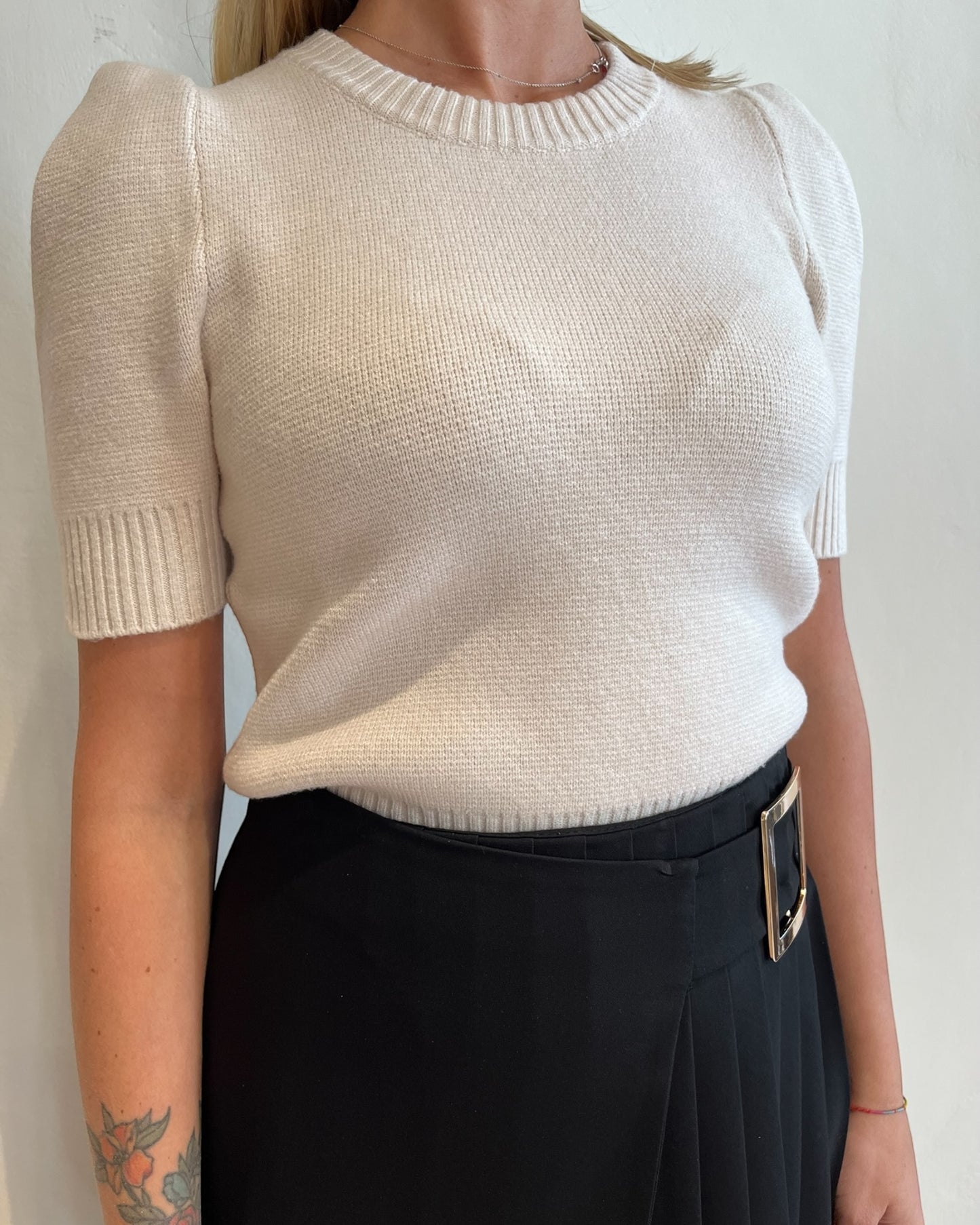 Maglia crop manica corta art. 77236F VICOLO