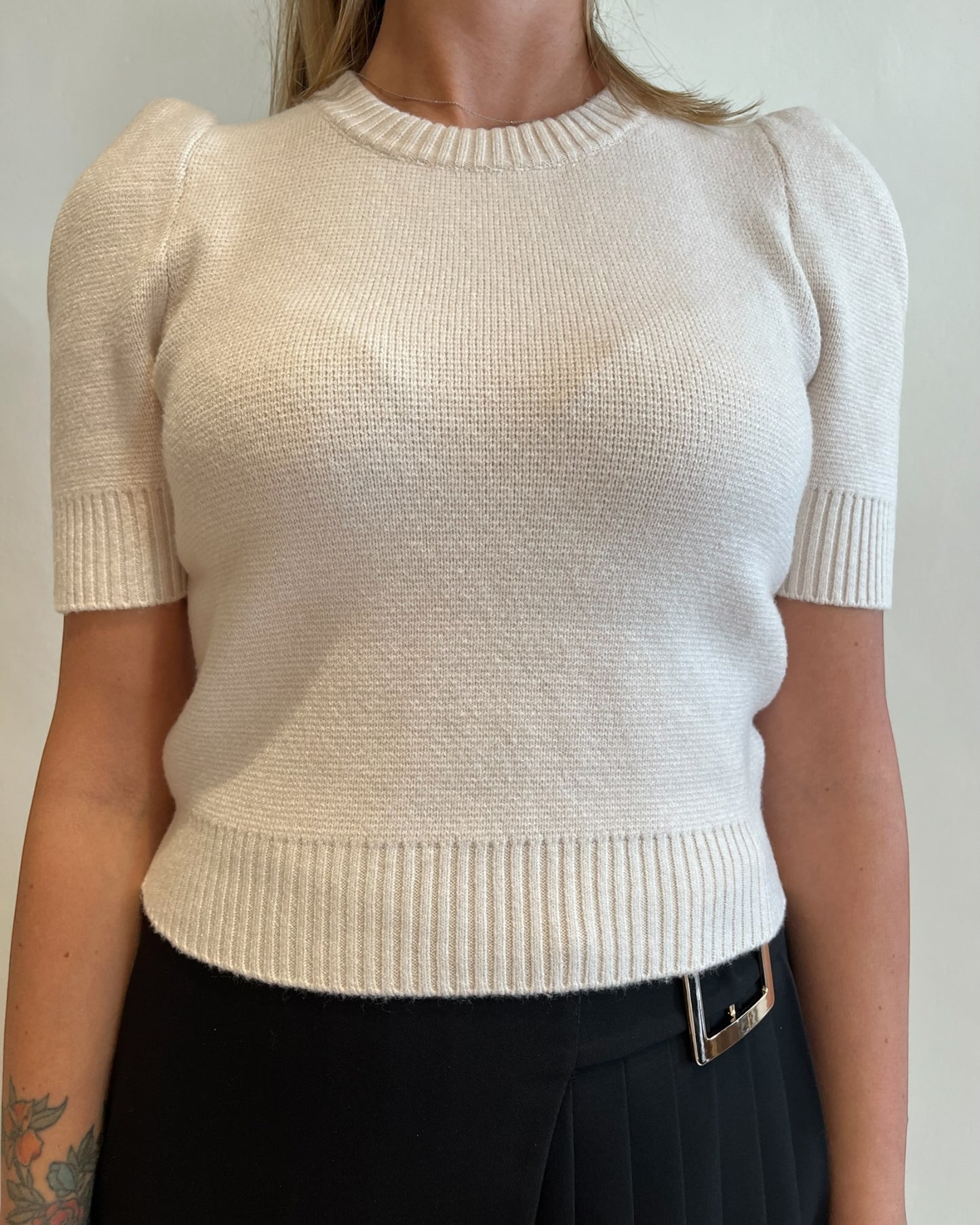 Maglia crop manica corta art. 77236F VICOLO
