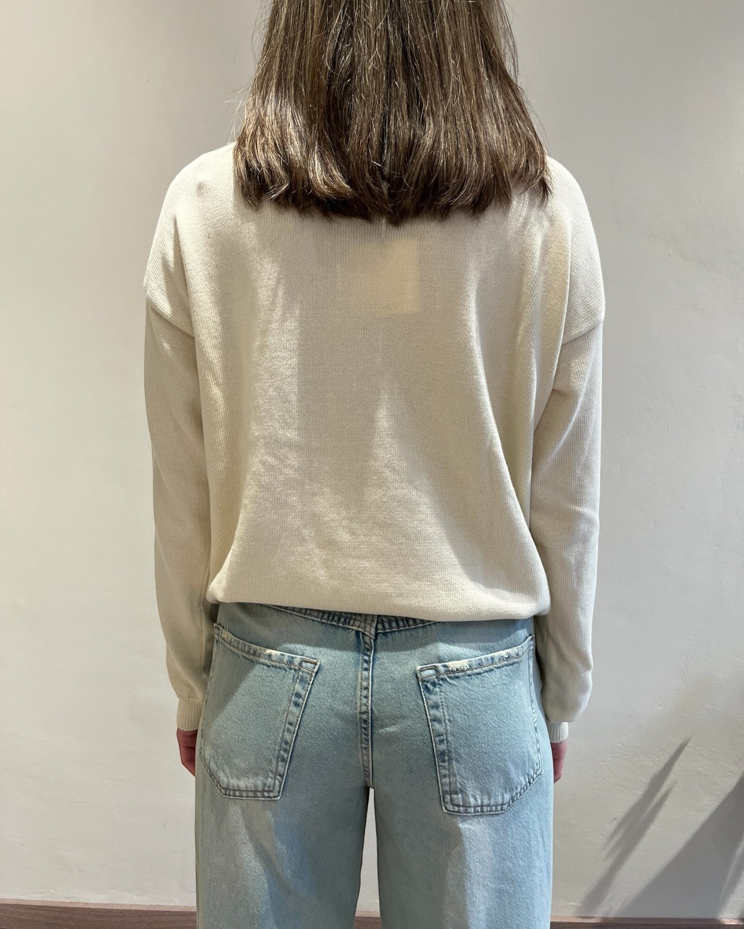 Maglia rombi scollo V art. 2AB2117 VICOLO