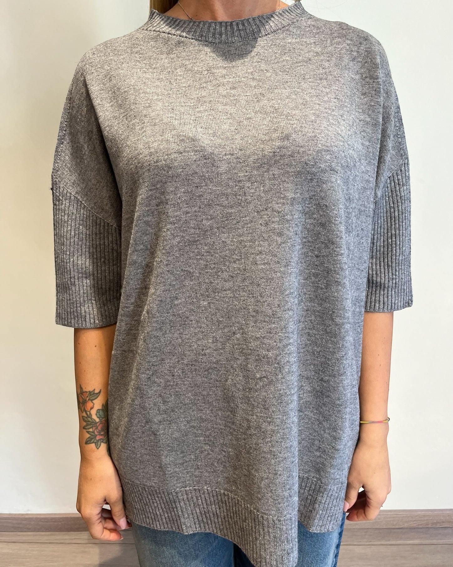 Maglia over manica corta art. RI9PA8 ANGELA DAVIS