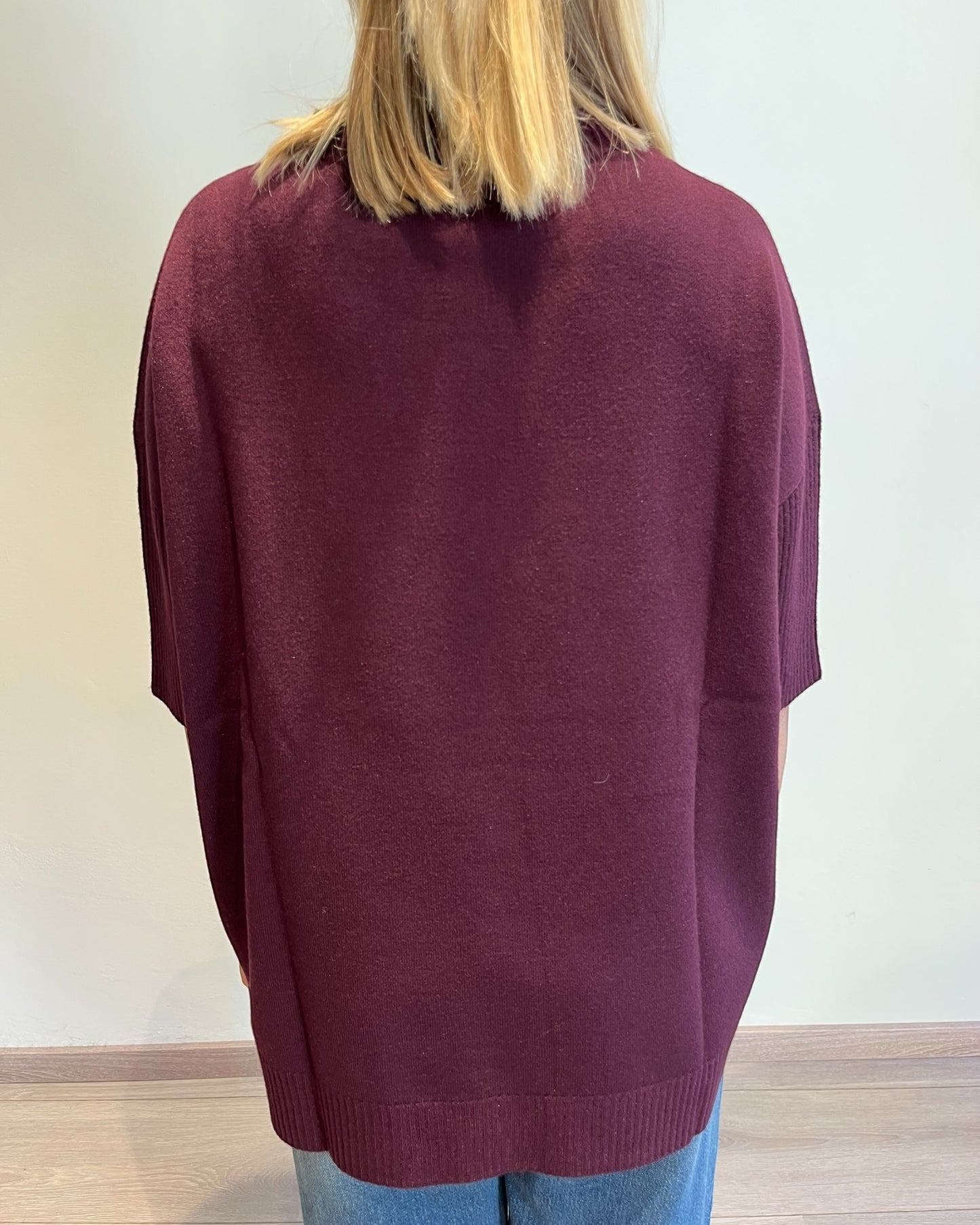 Maglia over manica corta art. RI9PA8 ANGELA DAVIS