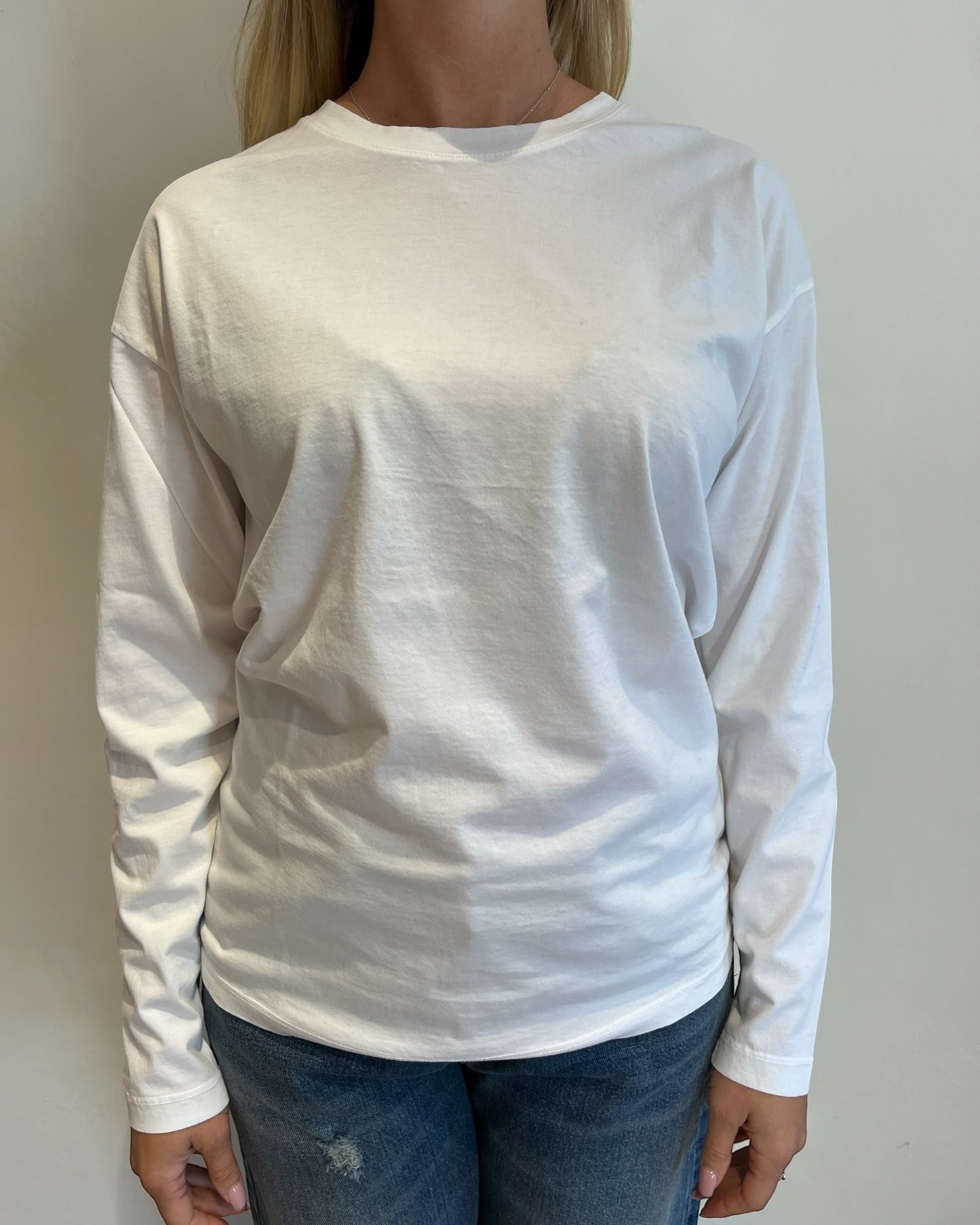 T-shirt basica manica lunga art. M5424-30SW TENSIONE IN