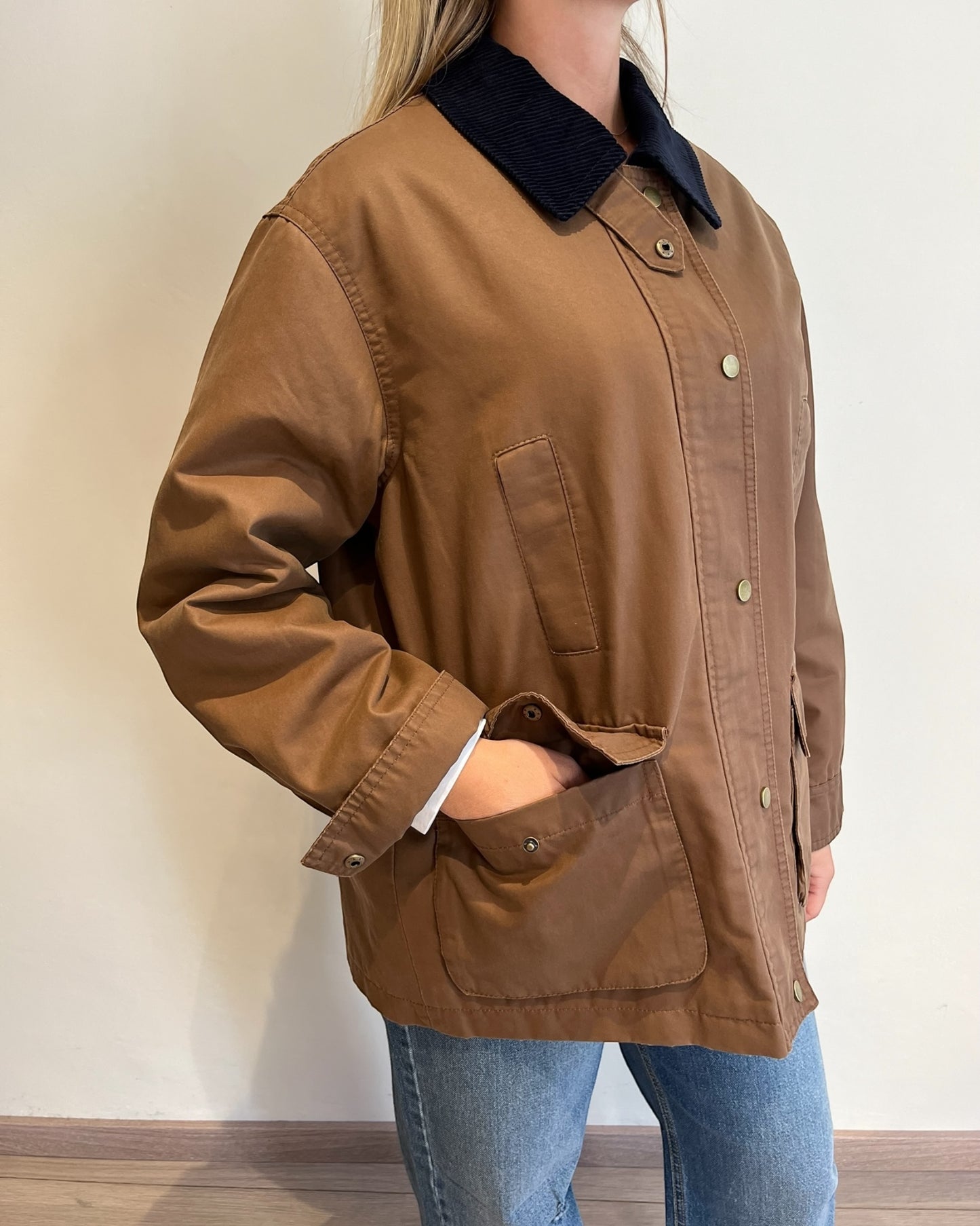 Giacca modello barbour ART. DL30141 CHEAP&CHIC