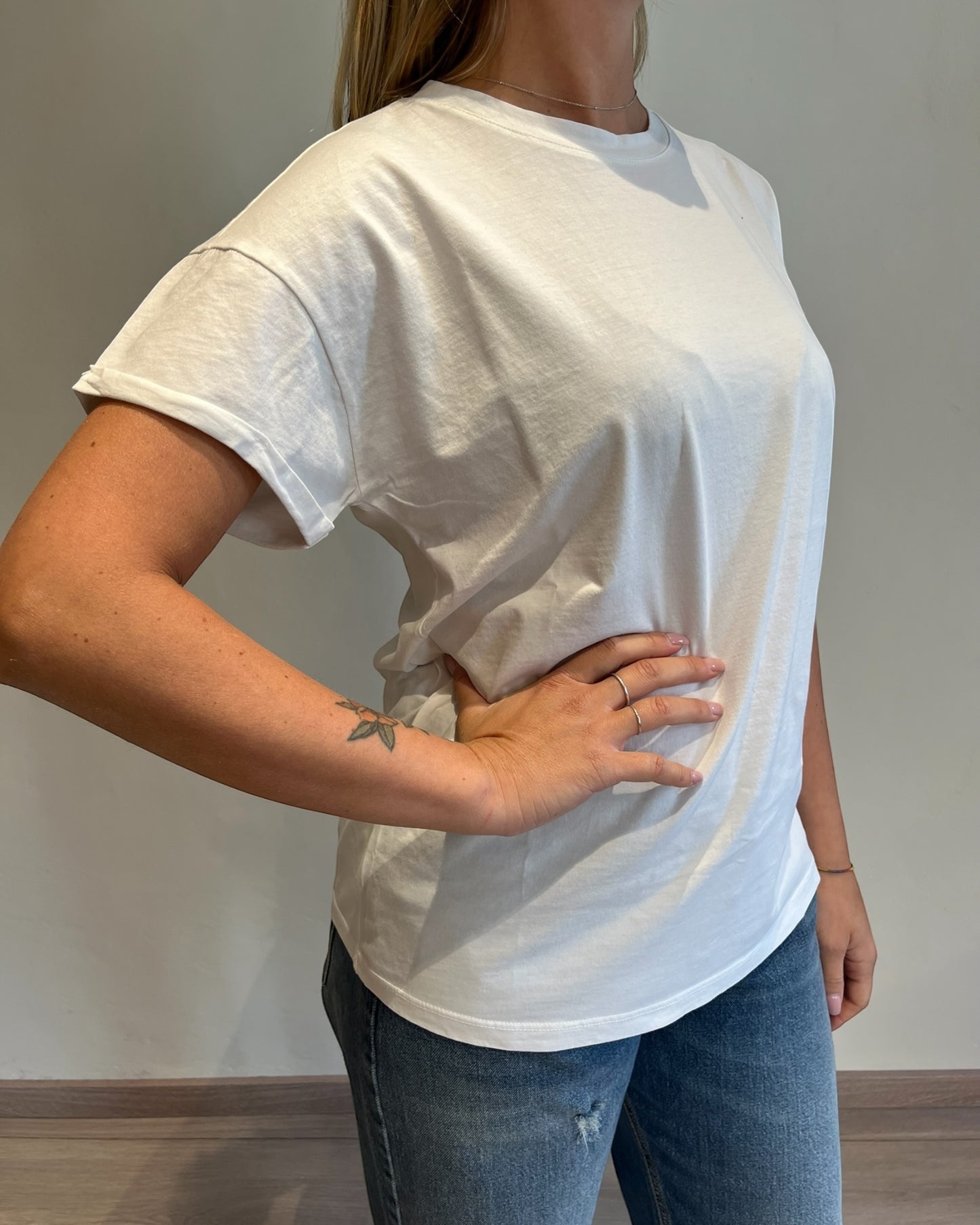 T-shirt basica manica corta art. M1488-28-SW TENSIONE IN