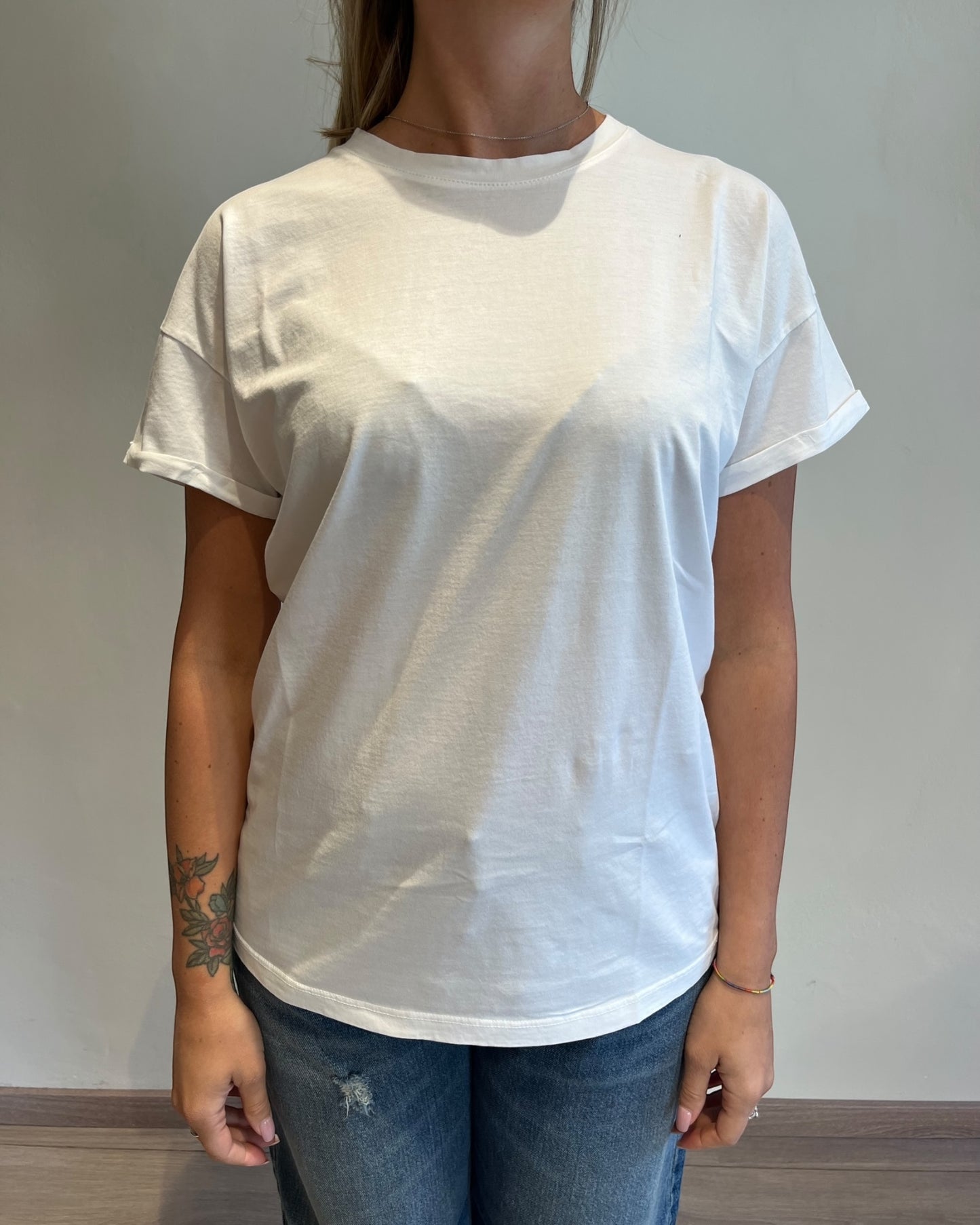 T-shirt basica manica corta art. M1488-28-SW TENSIONE IN