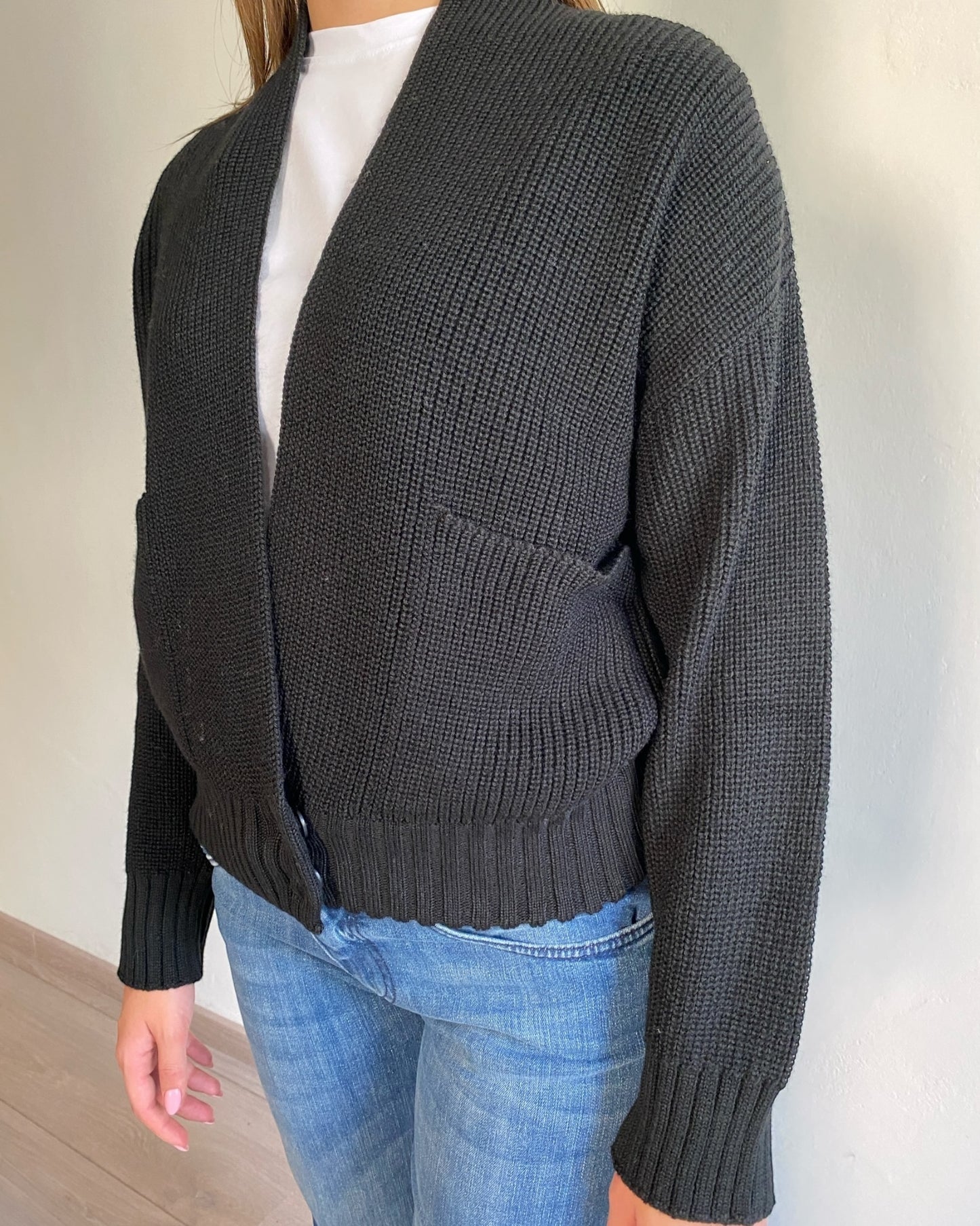 Cardigan in costa inglese art. S69YBF QUADRO SANDRO FERRONE