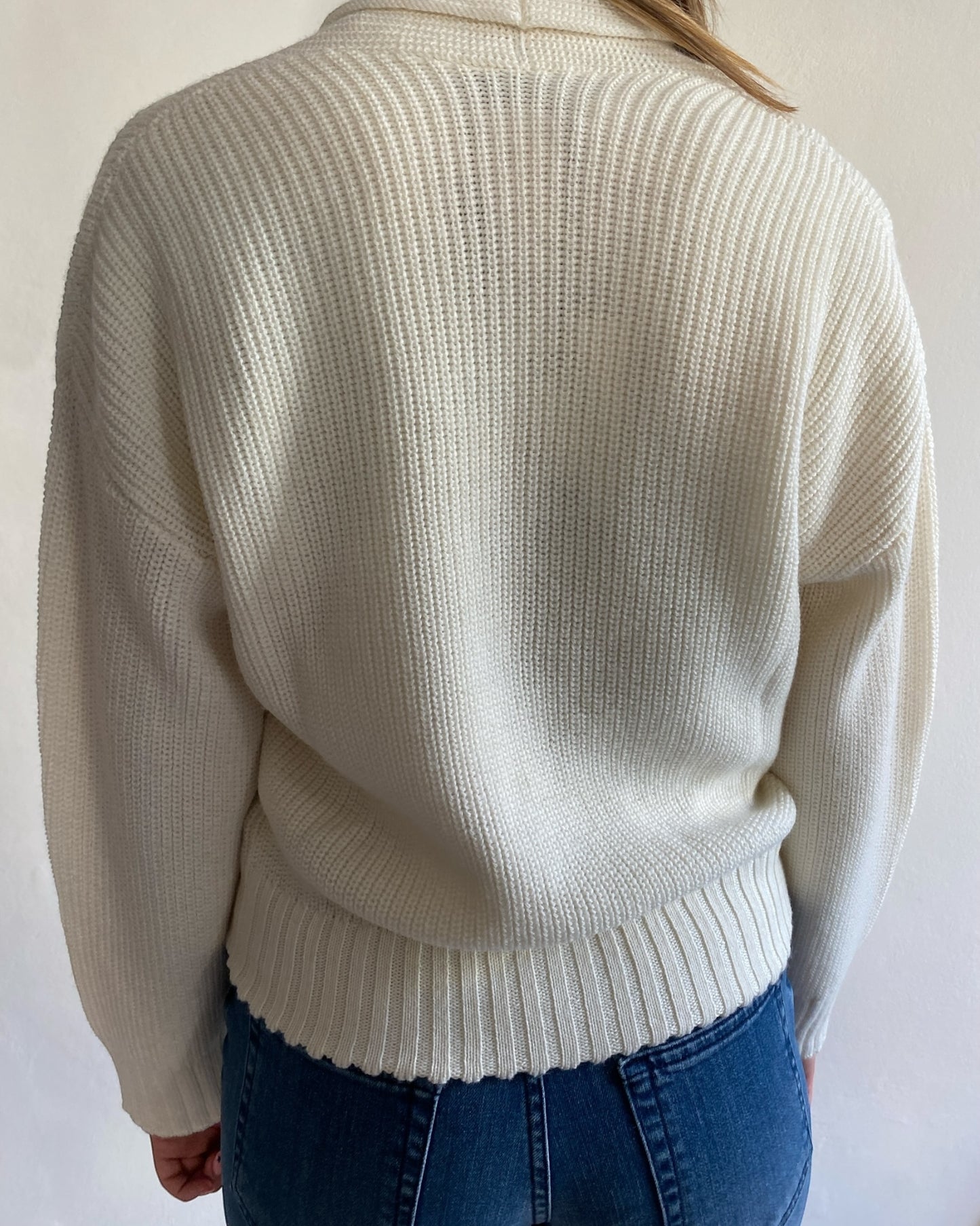 Cardigan in costa inglese art. S69YBF QUADRO SANDRO FERRONE