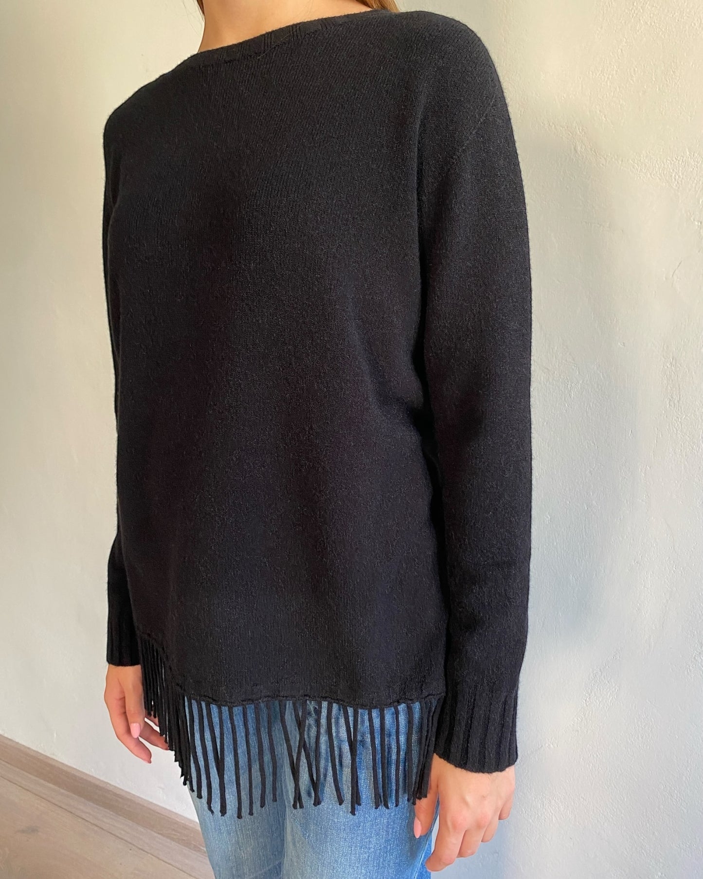 Maglia frange art. RI9PA55 ANGELA DAVIS