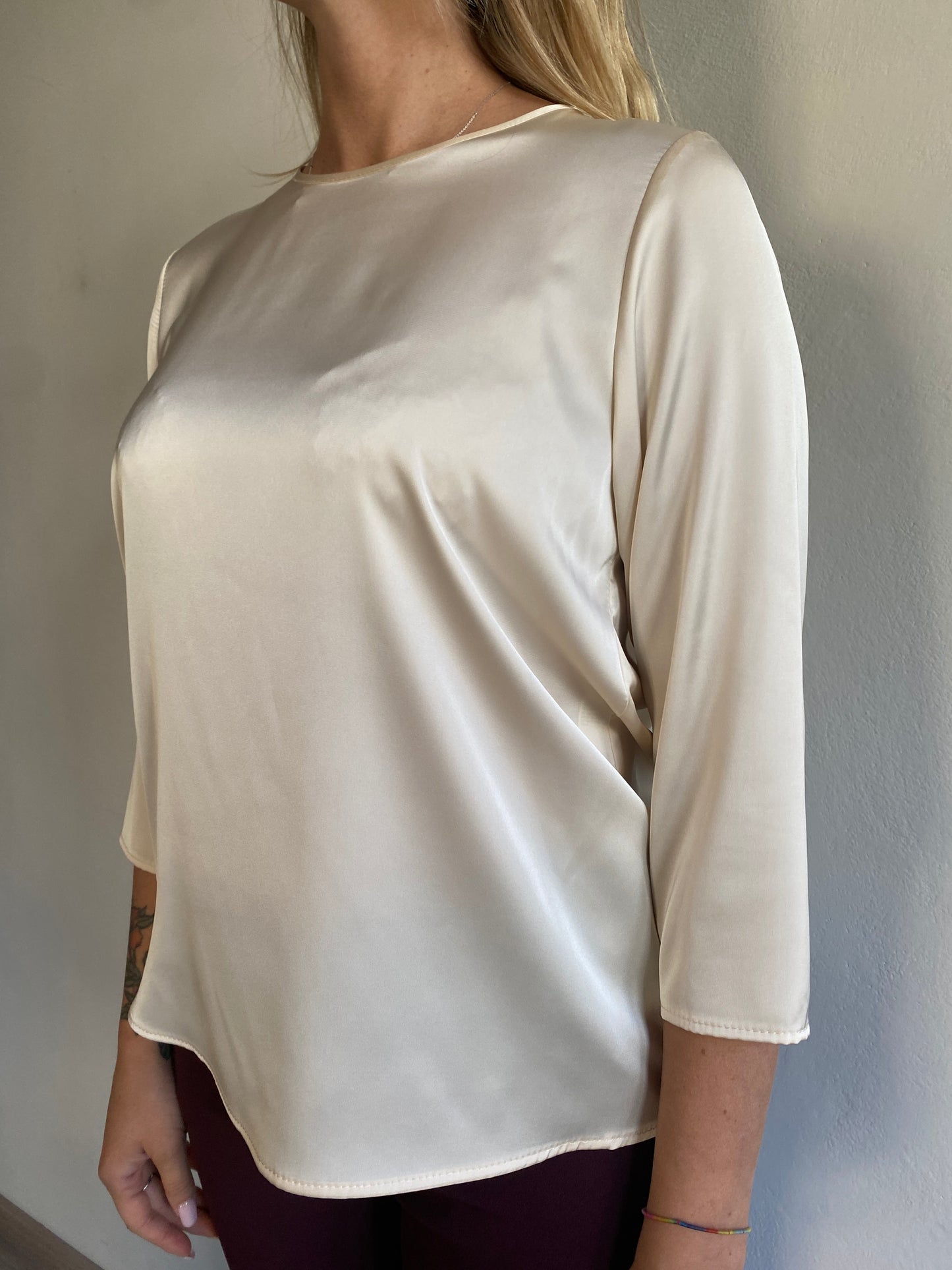 Blusa raso 3/4 CDP0IDG Imperial