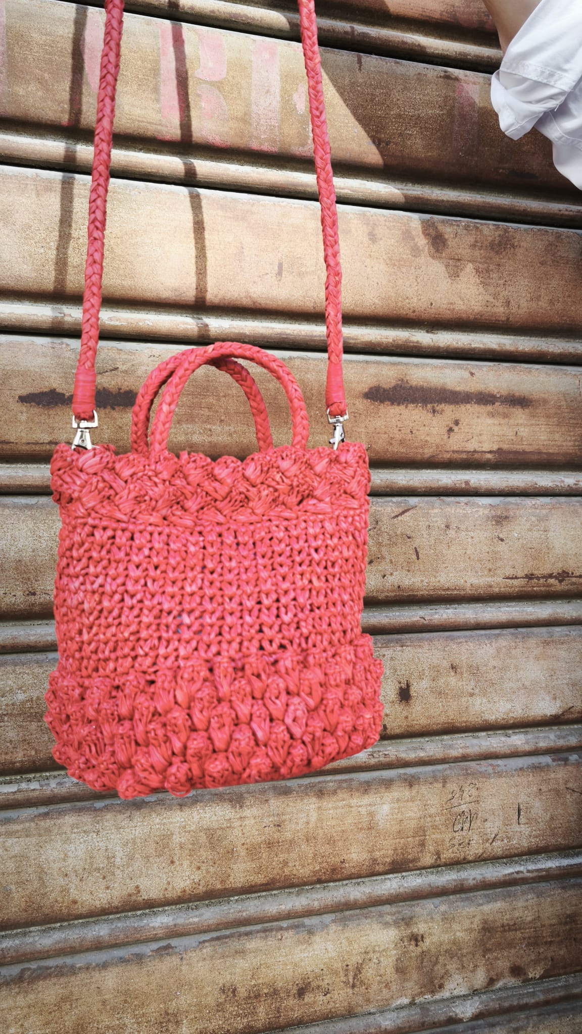 Mini secchiello in rafia AINA LIMAIA