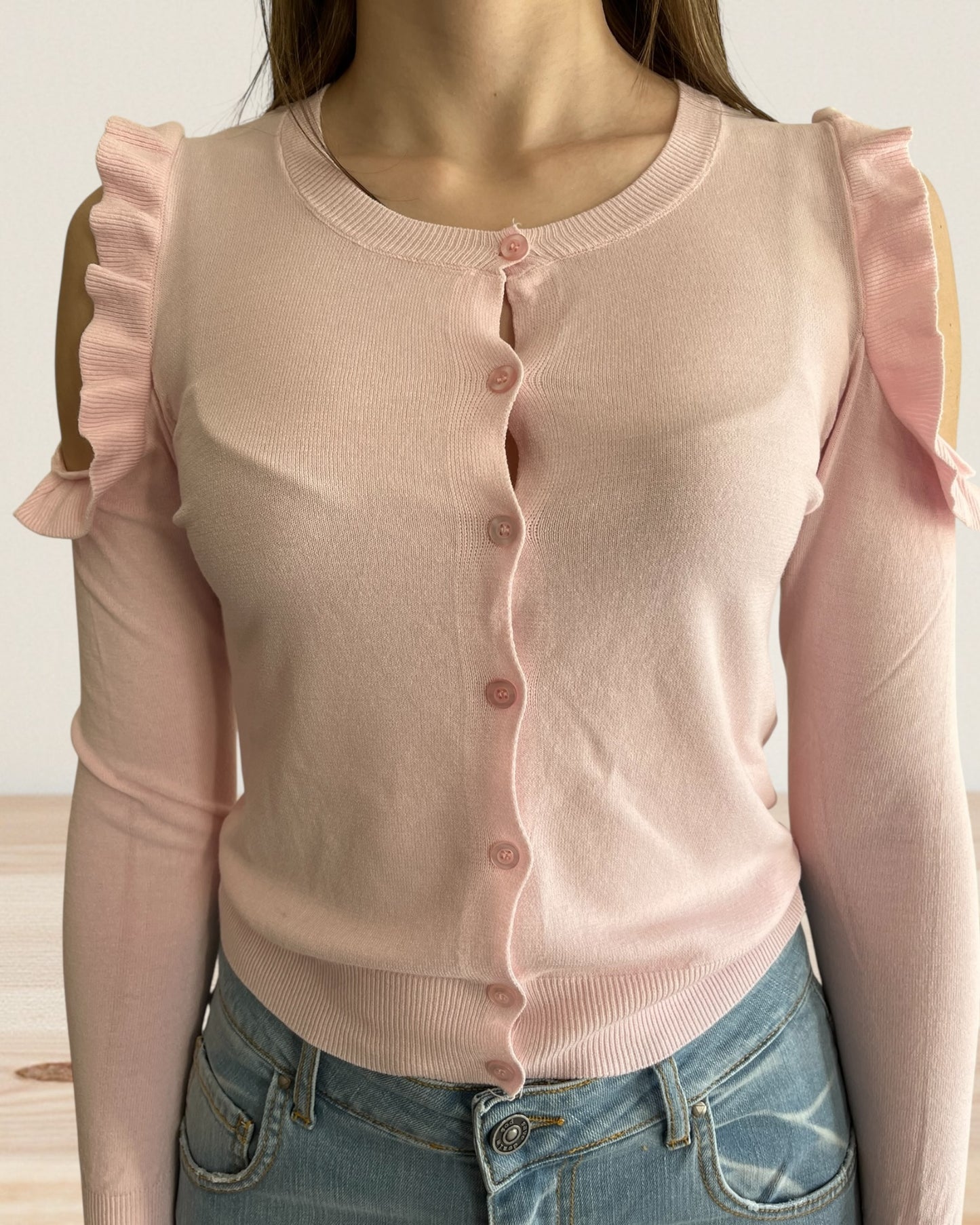 Maglia con cut out spalle art. 2AB2168 VICOLO