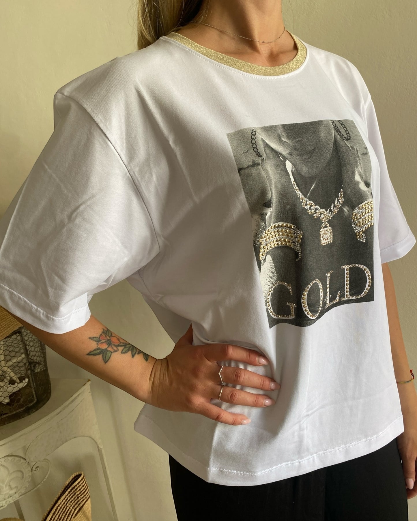 T-shirt donna gioiello art. 25313 LUIGIA BUFO