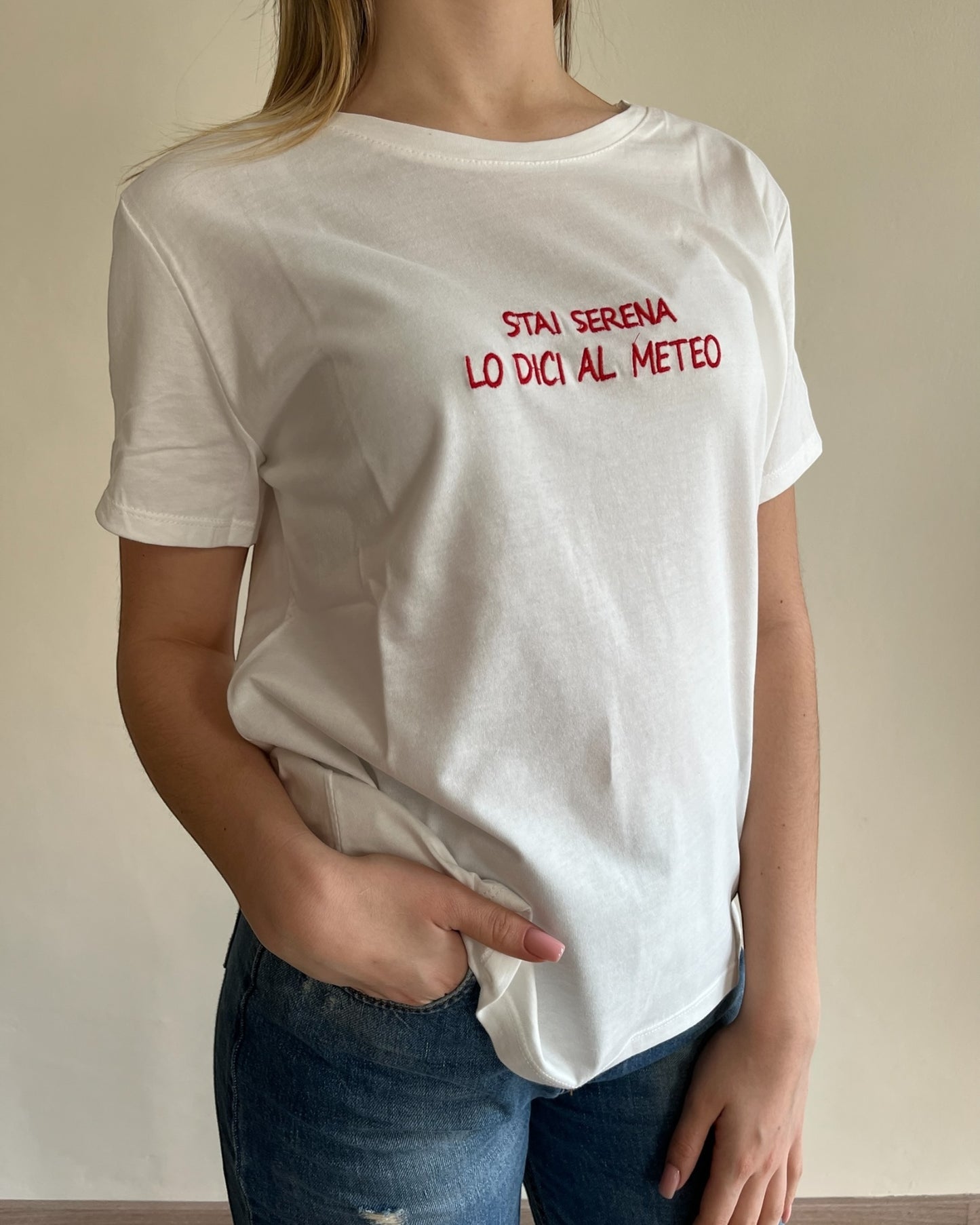 T-shirt con scritte CHEAP&CHIC