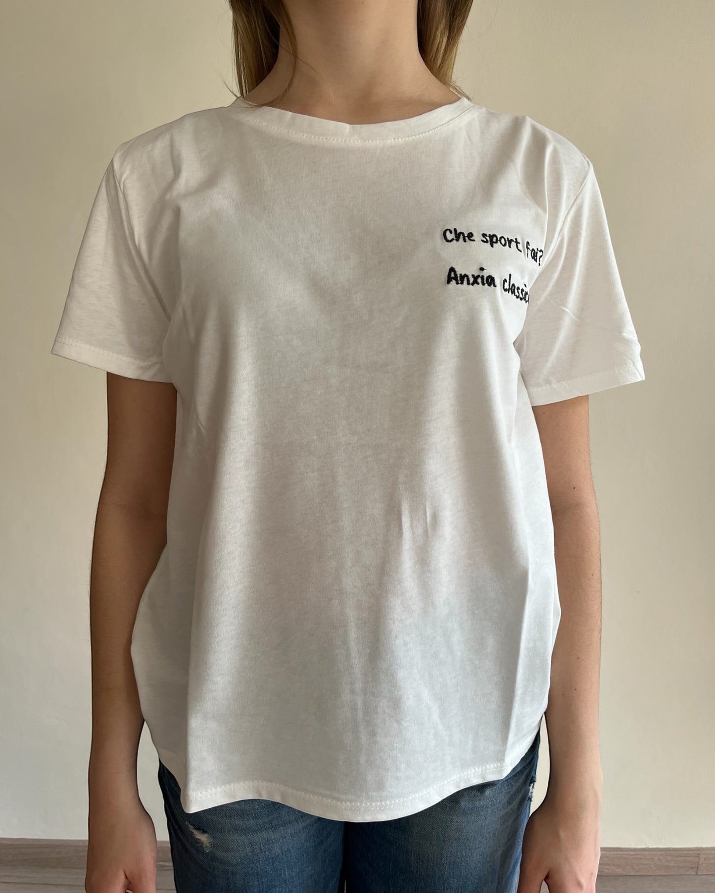 T-shirt con scritte CHEAP&CHIC