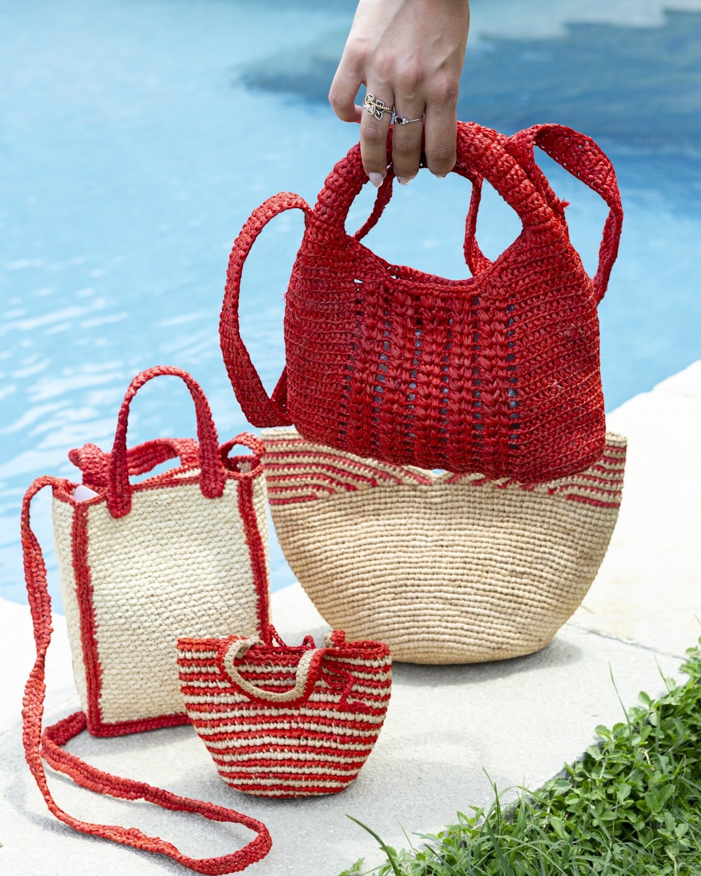Borsa in rafia MAYA-M LIMAIA