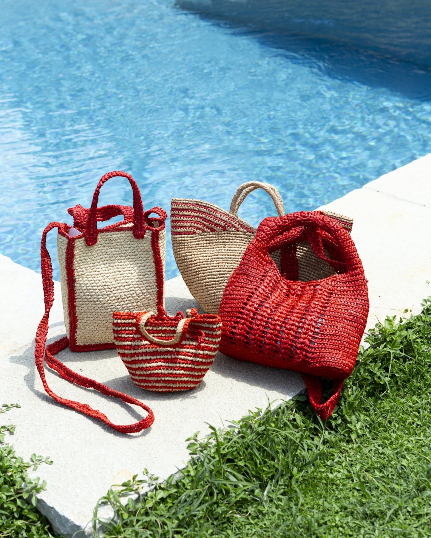 Borsa in rafia MAYA-M LIMAIA